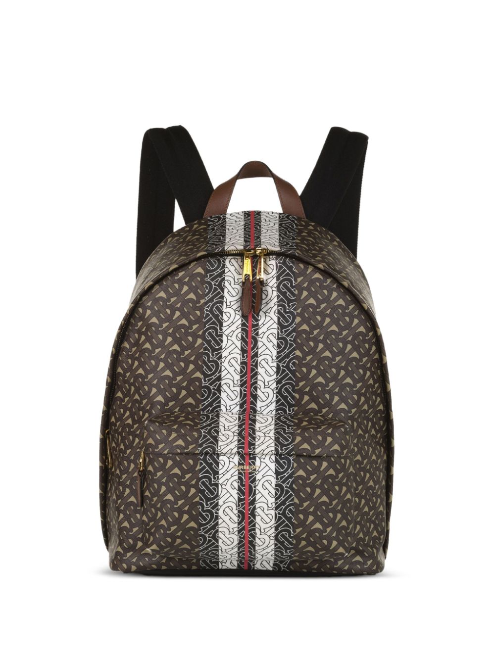 Burberry Pre-Owned Pre-Owned Burberry Monogram Stripe backpack - Braun von Burberry Pre-Owned