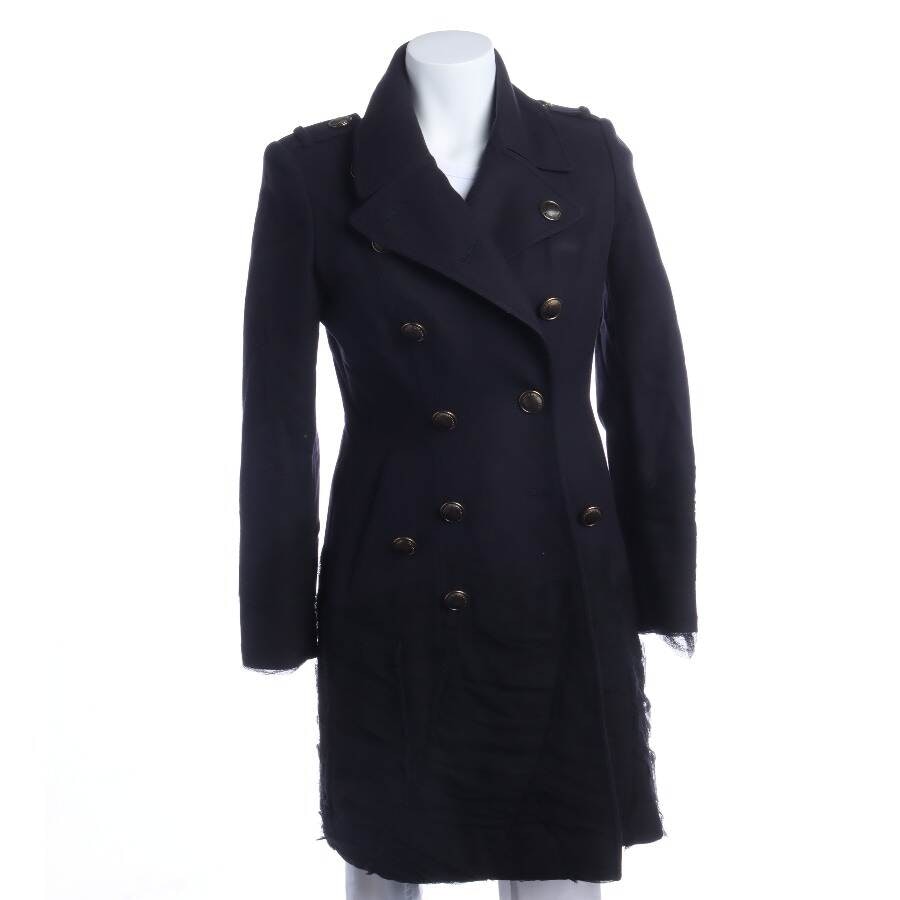 Burberry Prorsum Wintermantel 36 Navy von Burberry Prorsum