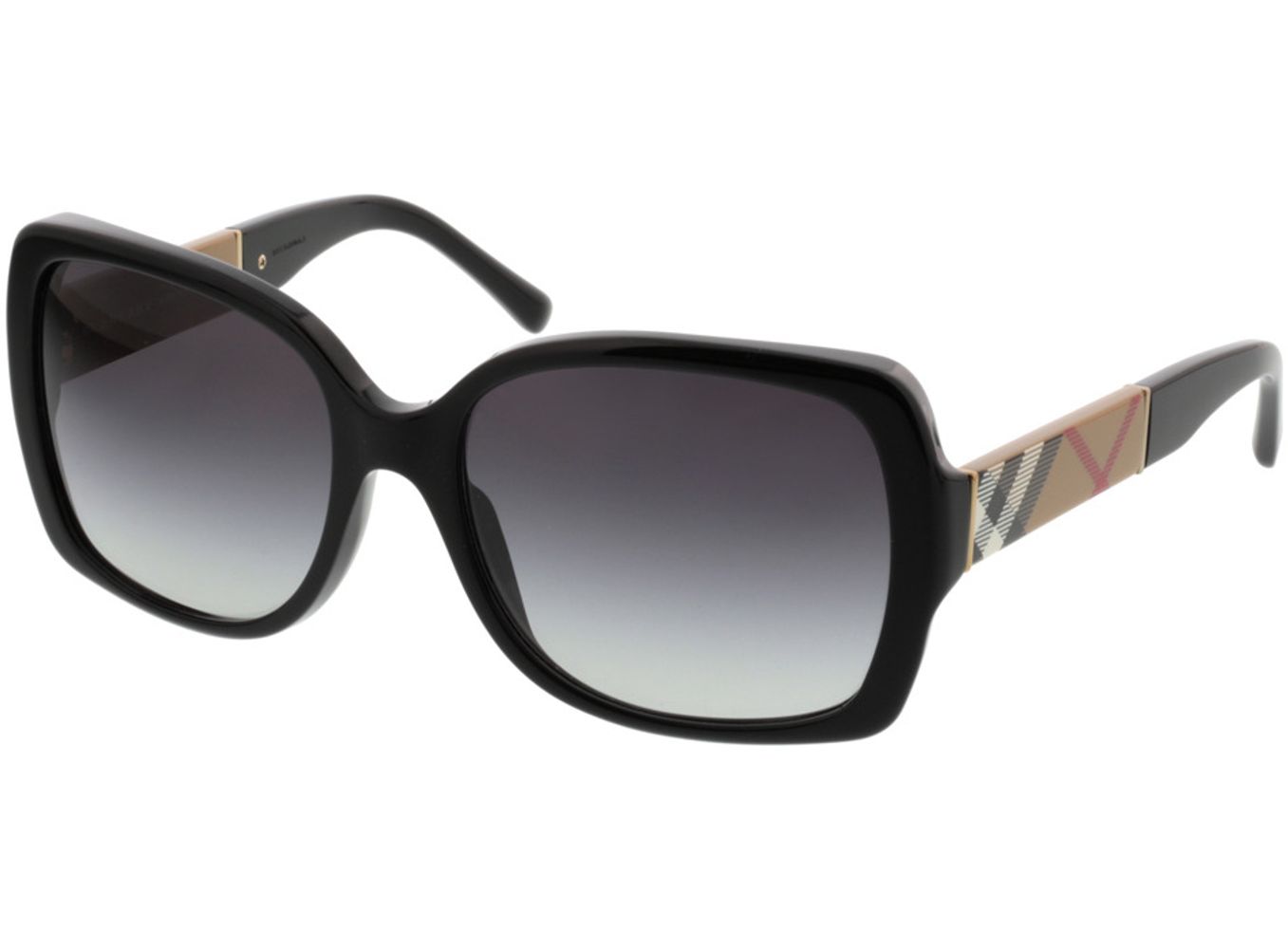 Burberry BE4160 34338G 58-17 Sonnenbrille mit Sehstärke erhältlich, Damen, Vollrand, Eckig von Burberry