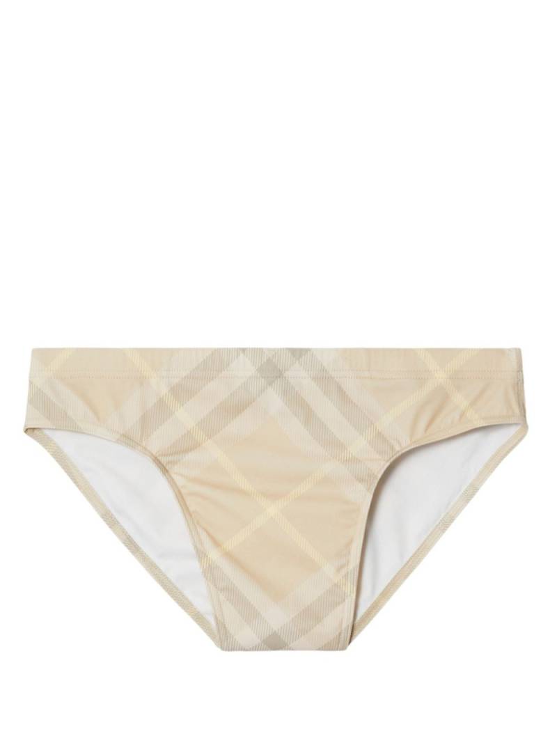 Burberry Badeshorts mit Vintage-Check - Nude von Burberry