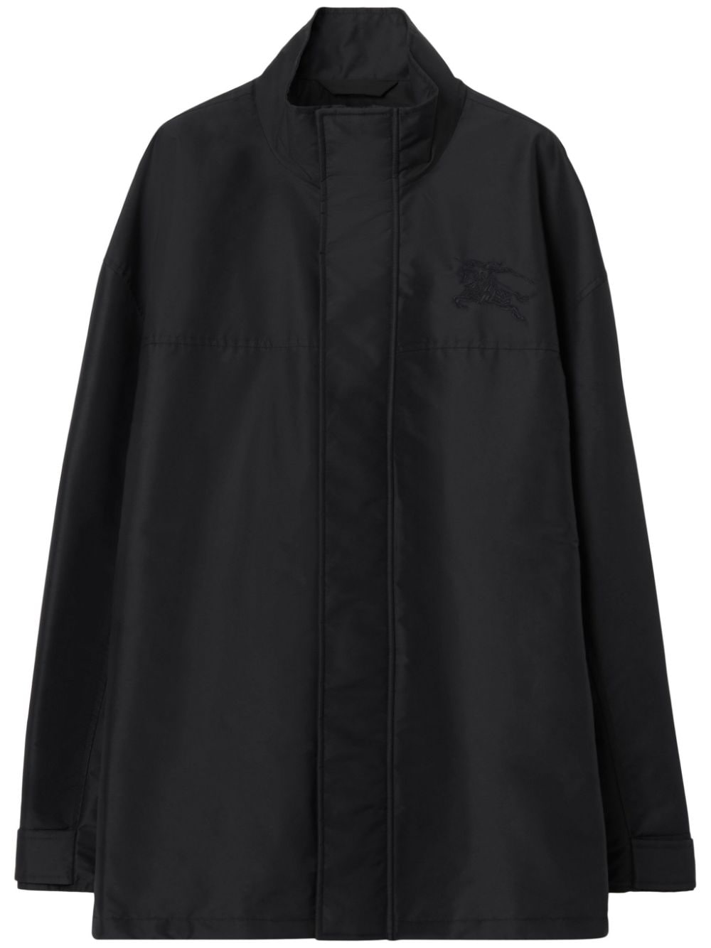 Burberry Bestickte Jacke mit Stehkragen - Schwarz von Burberry