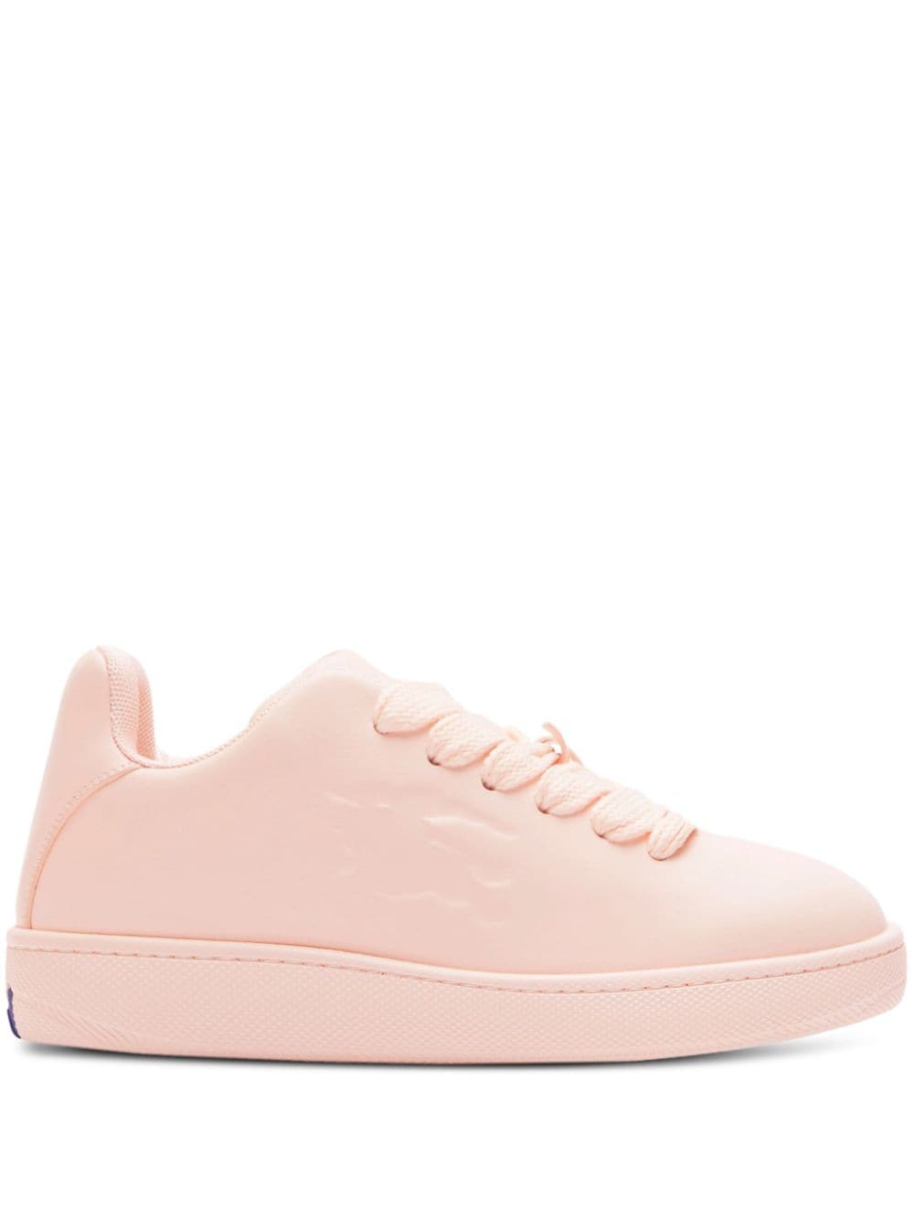 Burberry Box Sneakers aus Leder - Rosa von Burberry