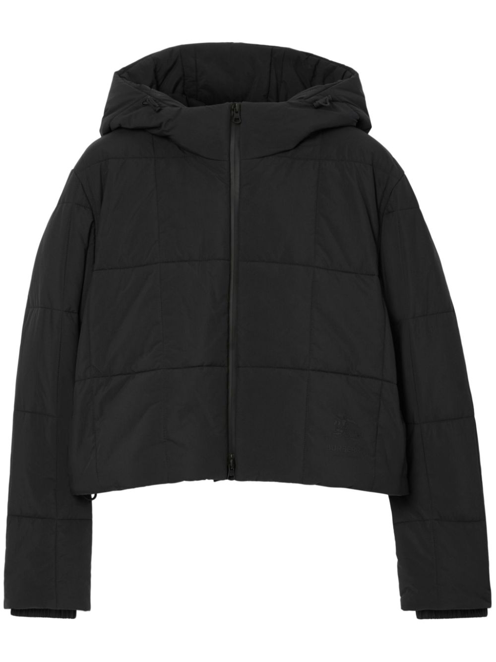 Burberry Gesteppte Cropped-Jacke - Schwarz von Burberry