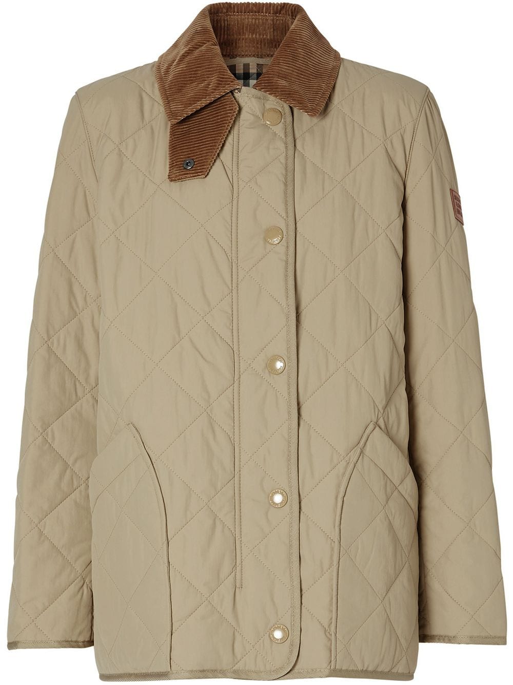 Burberry Klassische Steppjacke - Nude von Burberry