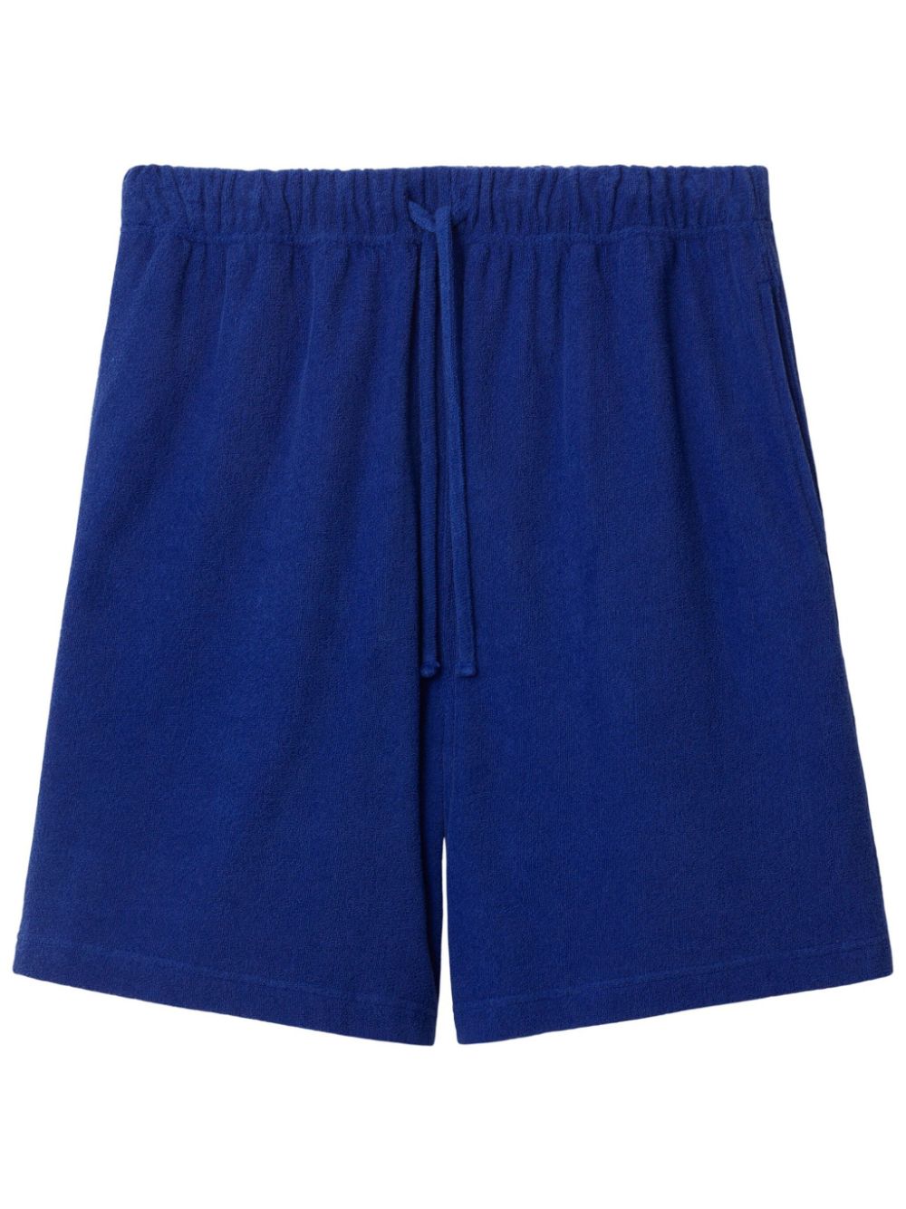 Burberry Frottee-Shorts mit EKD-Print - Blau von Burberry