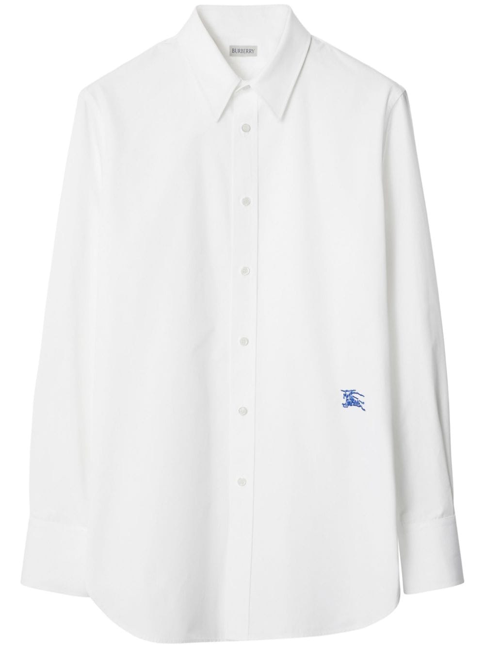 Burberry Hemd mit Ritteremblem - Weiß von Burberry