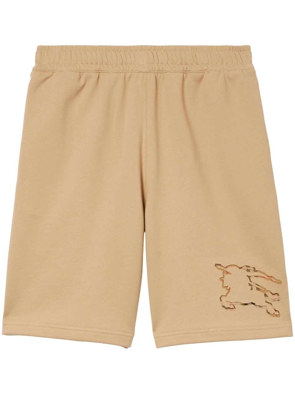 Burberry Joggingshorts mit Ritteremblem - Nude von Burberry