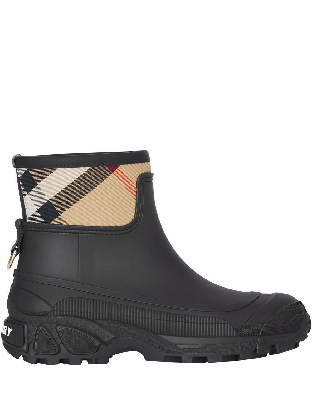 Burberry Gummistiefel mit House-Check - Schwarz von Burberry