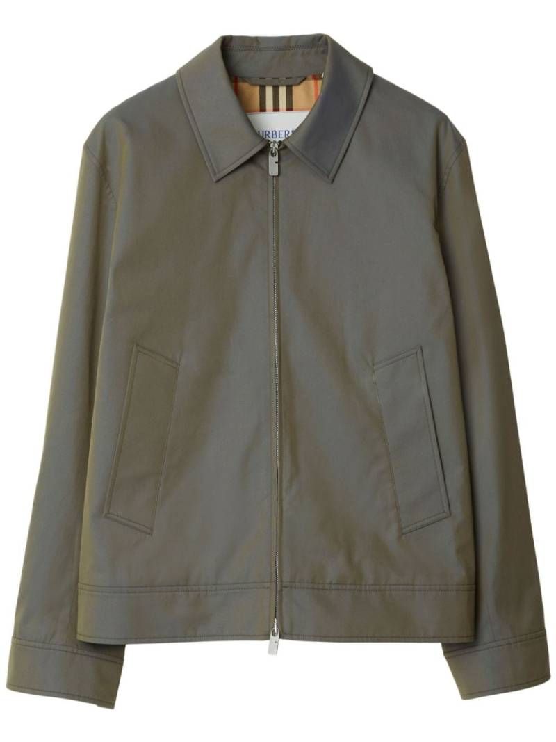 Burberry Harrington Hemdjacke - Grau von Burberry