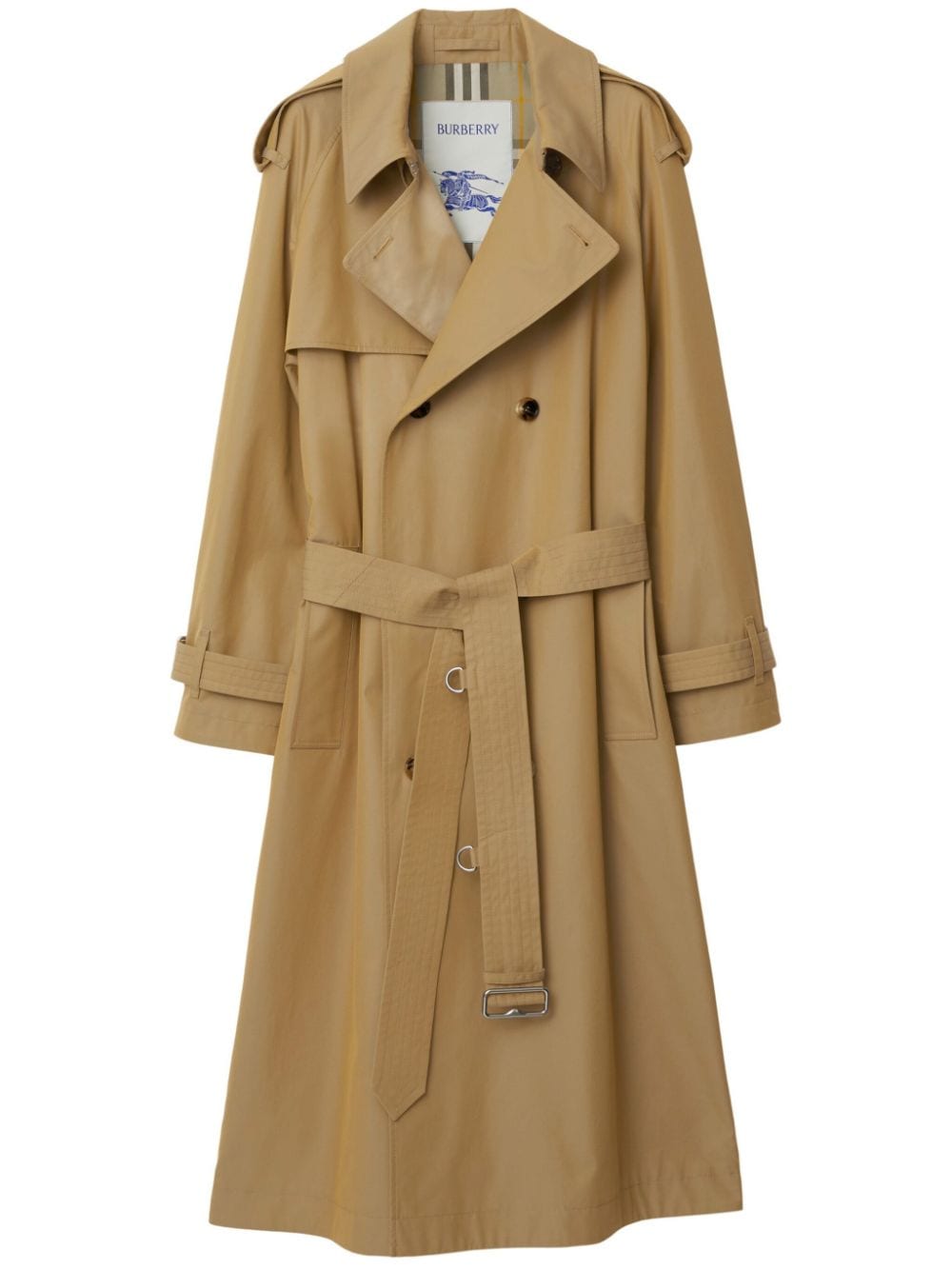 Burberry Heritage Kensington Trenchcoat mit Gürtel - Nude von Burberry