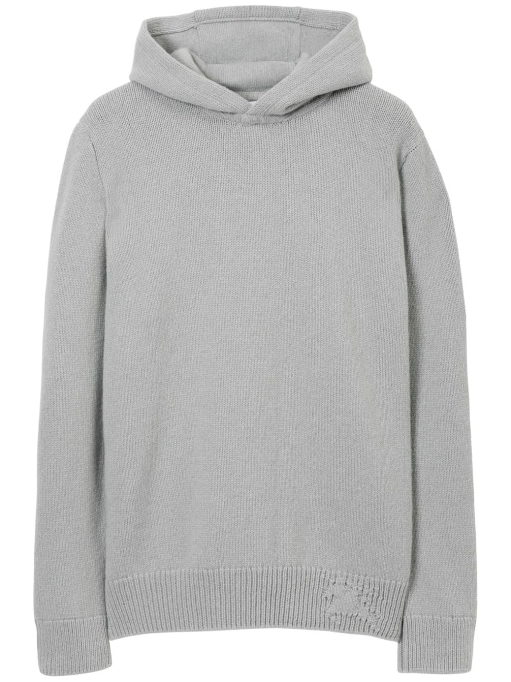 Burberry Hoodie mit Ritteremblem - Grau von Burberry