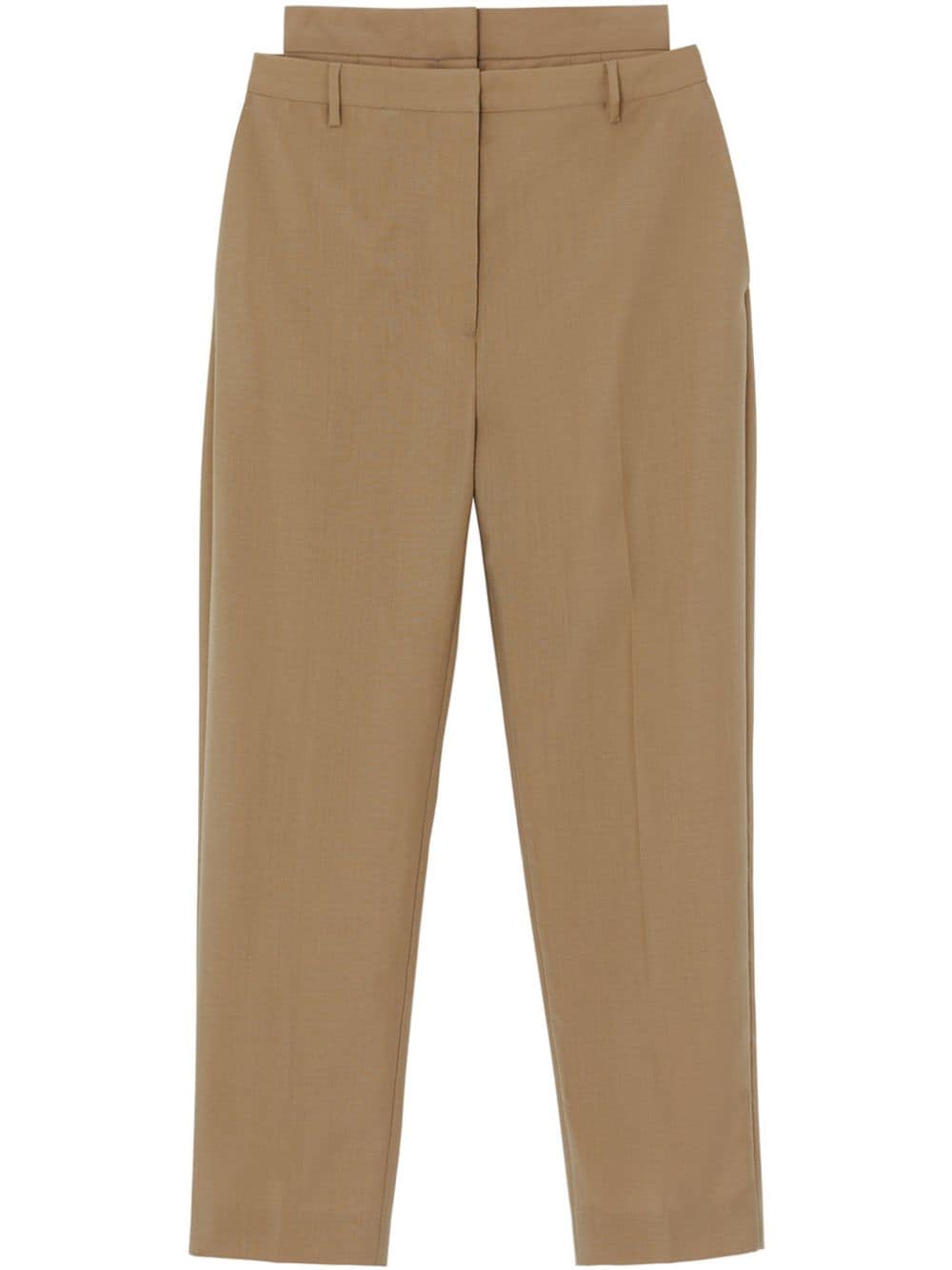 Burberry Hose im Layering-Look - Braun von Burberry