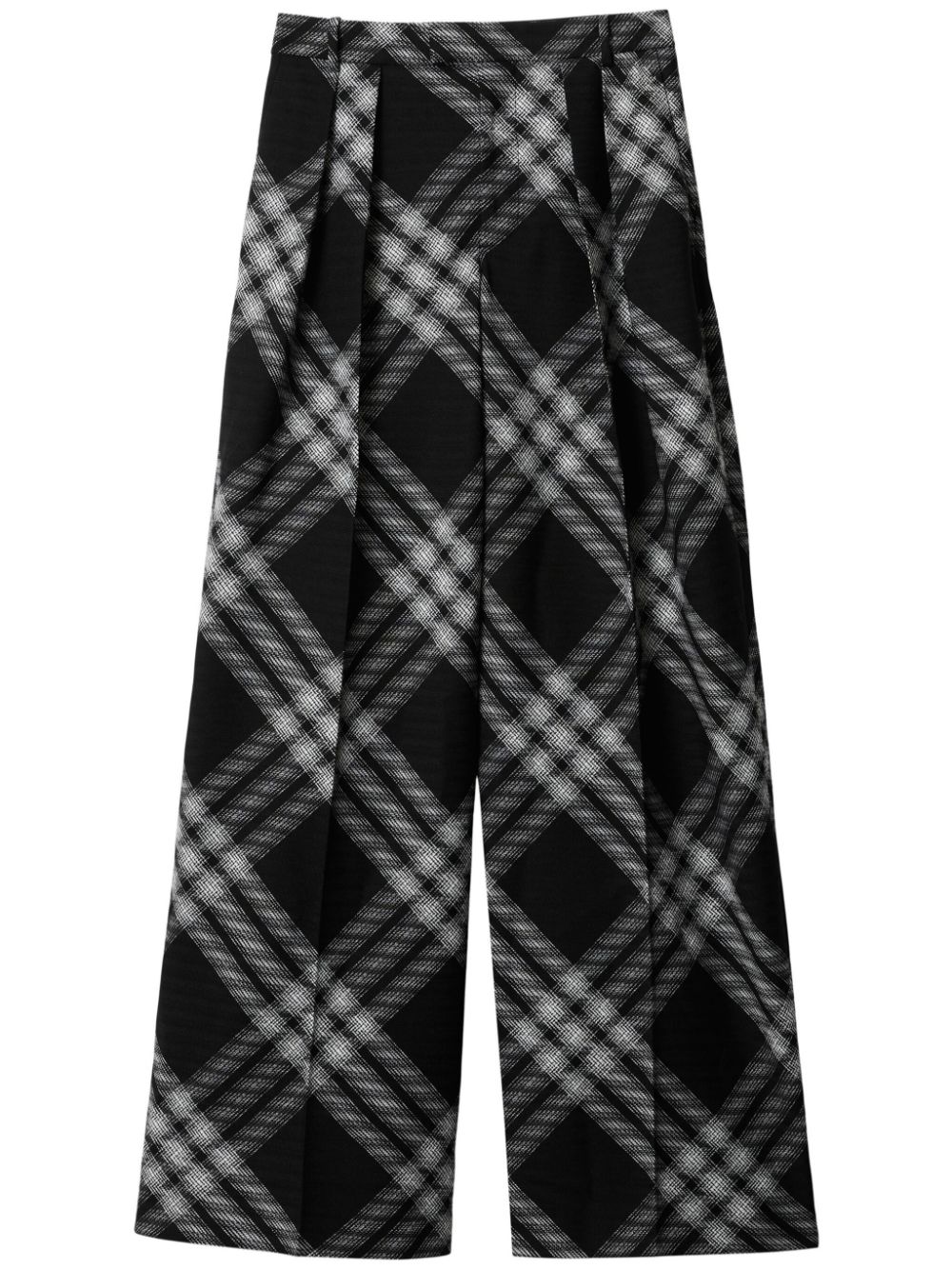 Burberry Hose mit Vintage Check - Schwarz von Burberry