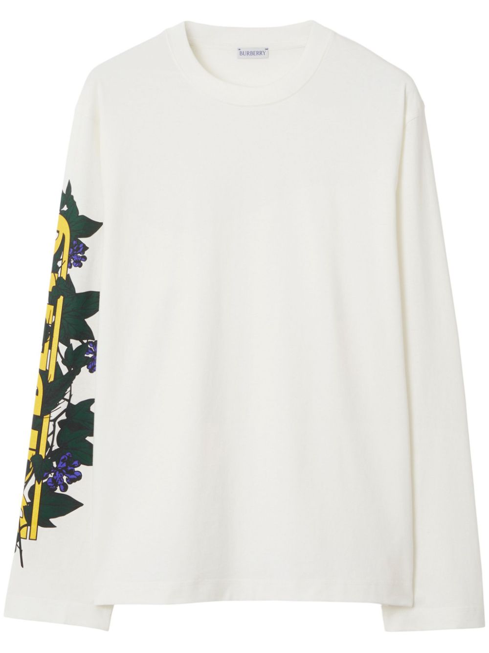 Burberry Ivy T-Shirt mit Logo-Print - Weiß von Burberry