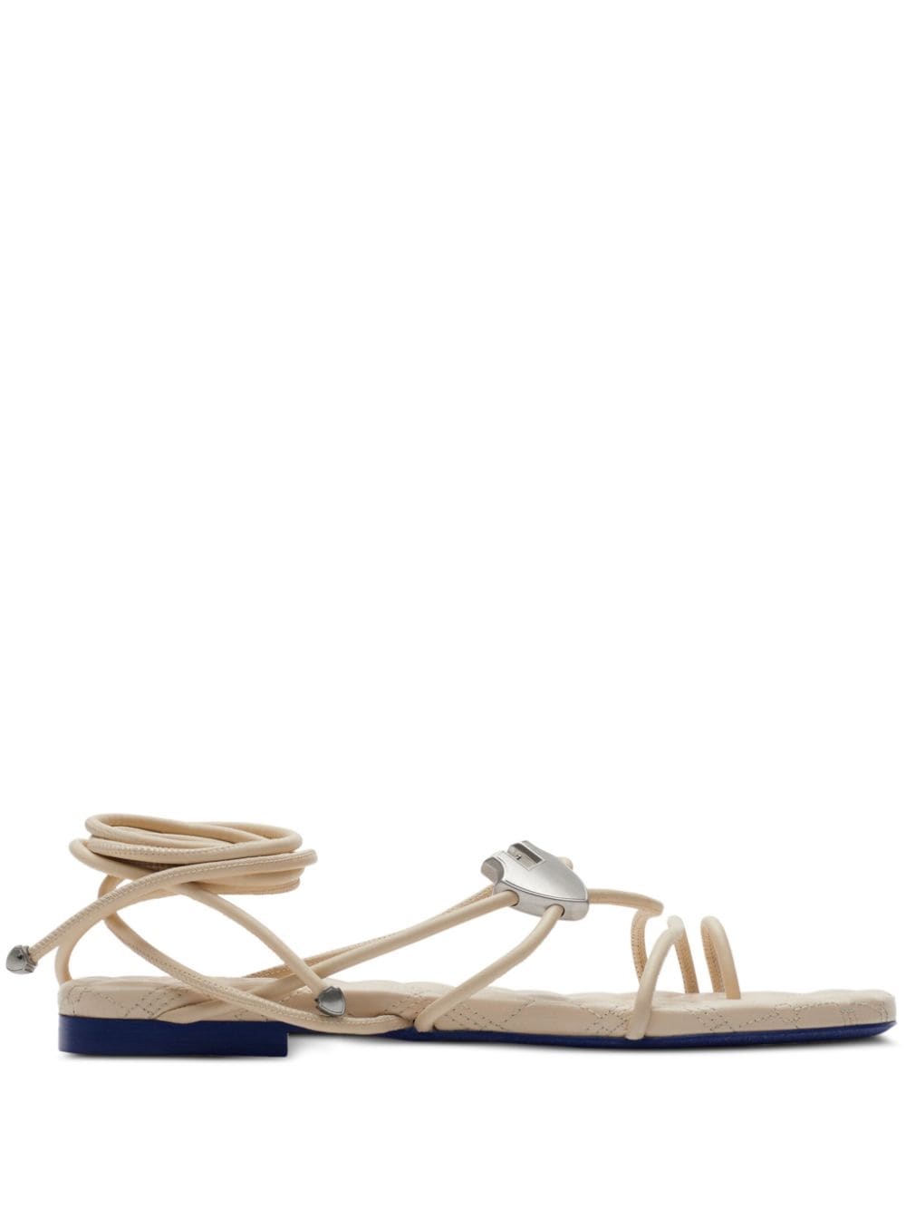 Burberry Ivy Shield Sandalen - Nude von Burberry