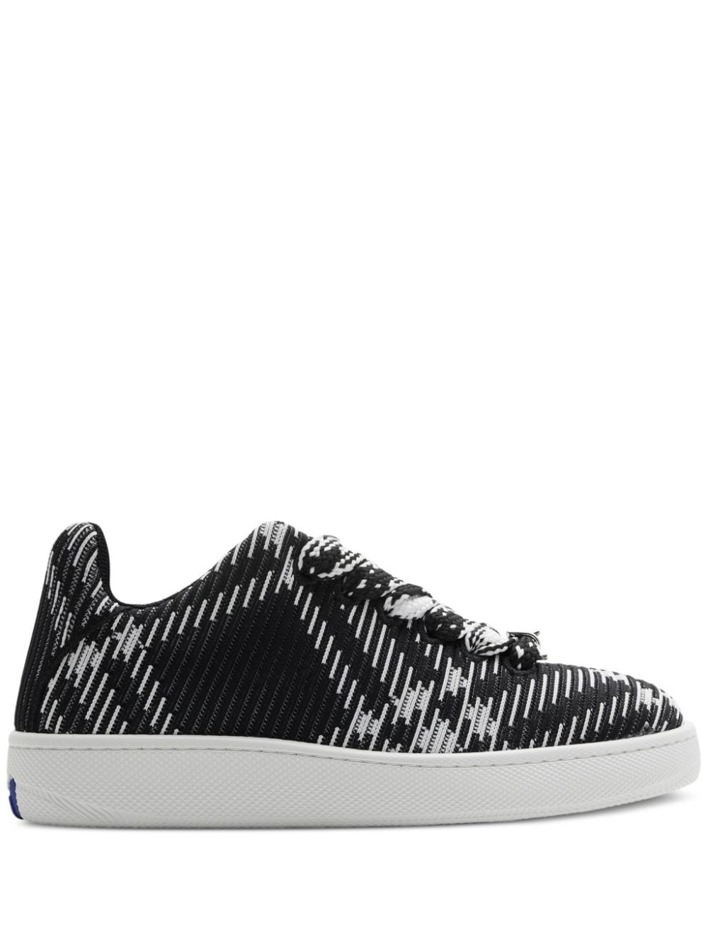 Burberry Karierte Sneakers - Schwarz von Burberry