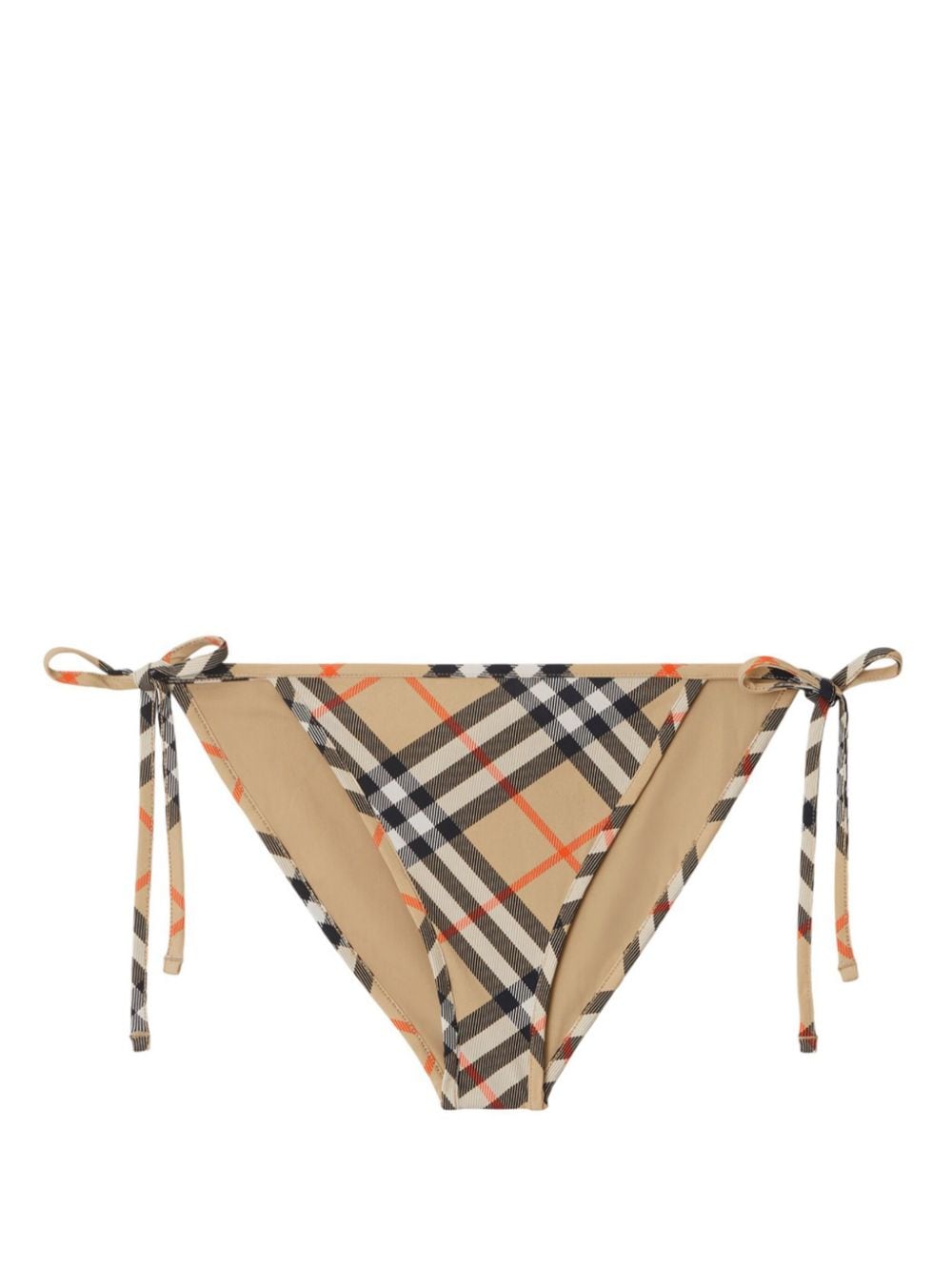 Burberry Karierter Bikini - Nude von Burberry