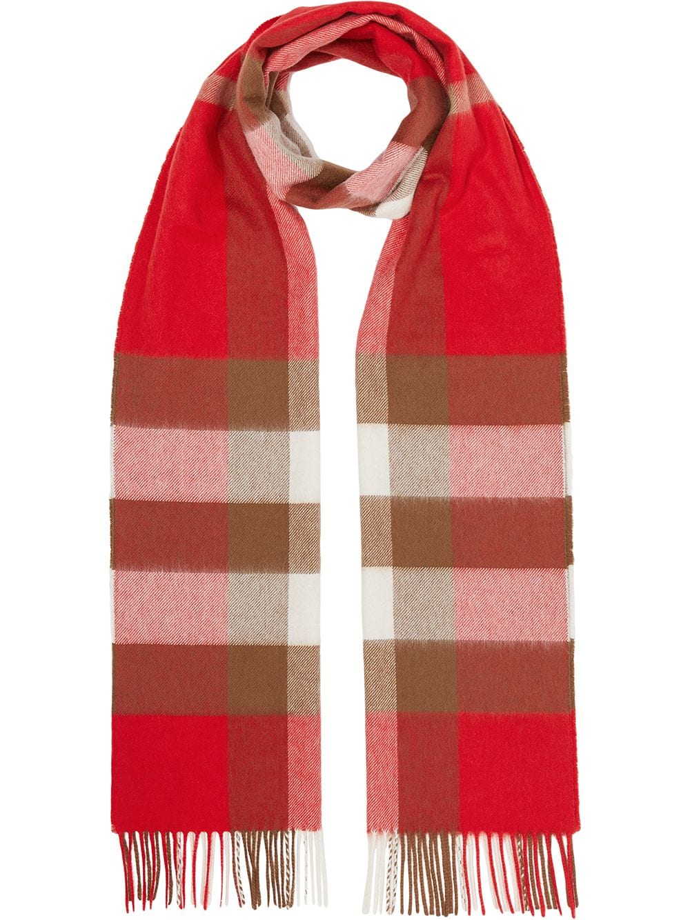 Burberry Karierter Kaschmirschal - Rot von Burberry