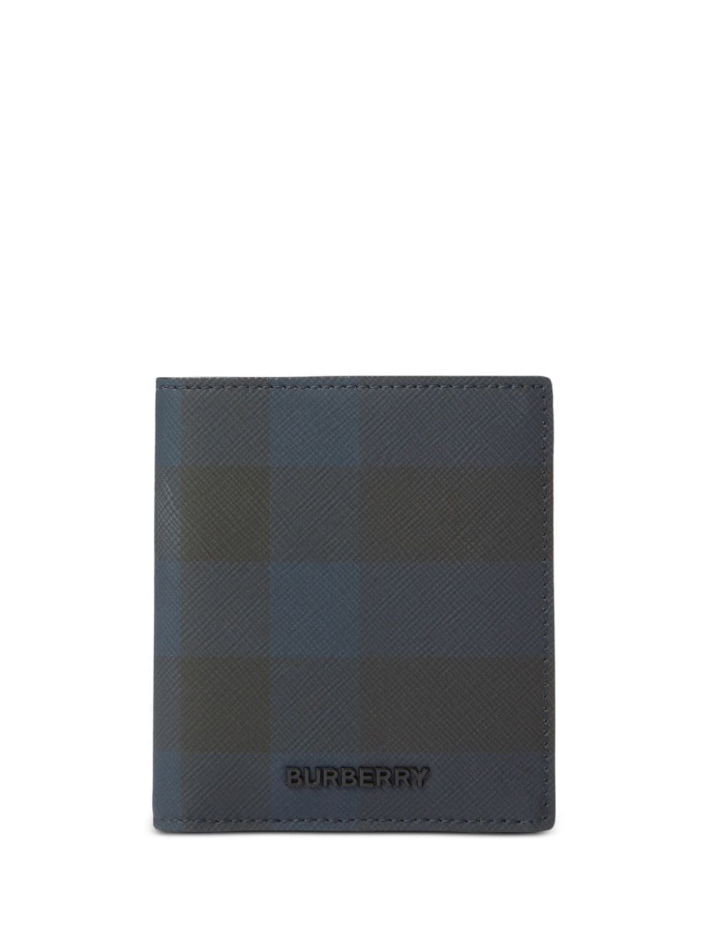 Burberry Kariertes Portemonnaie - Blau von Burberry