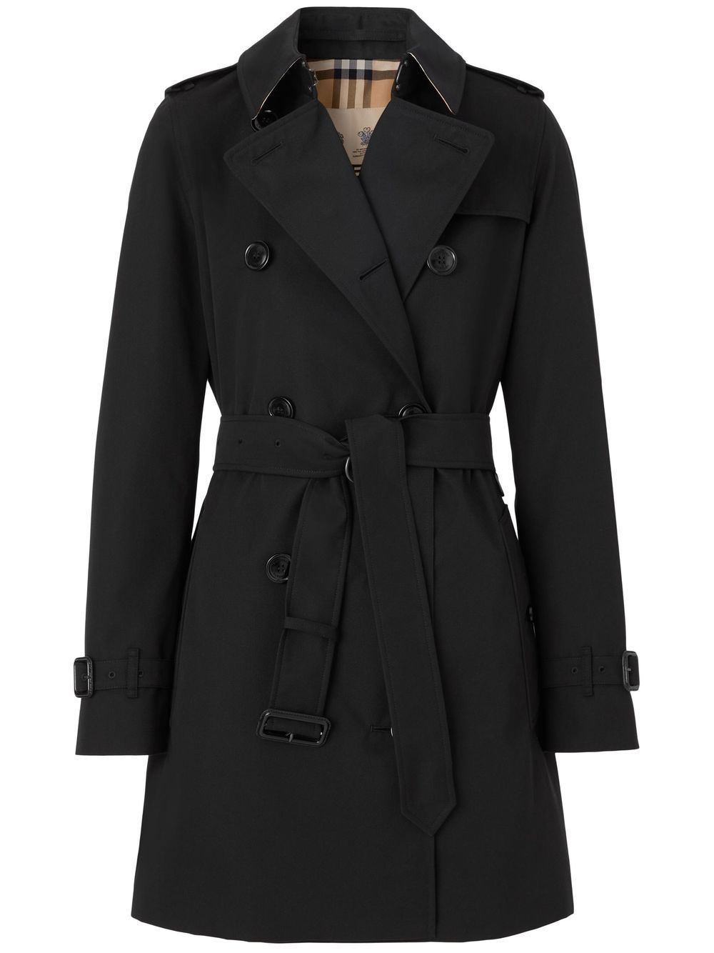 Burberry Kensington Heritage Trenchcoat - Schwarz von Burberry