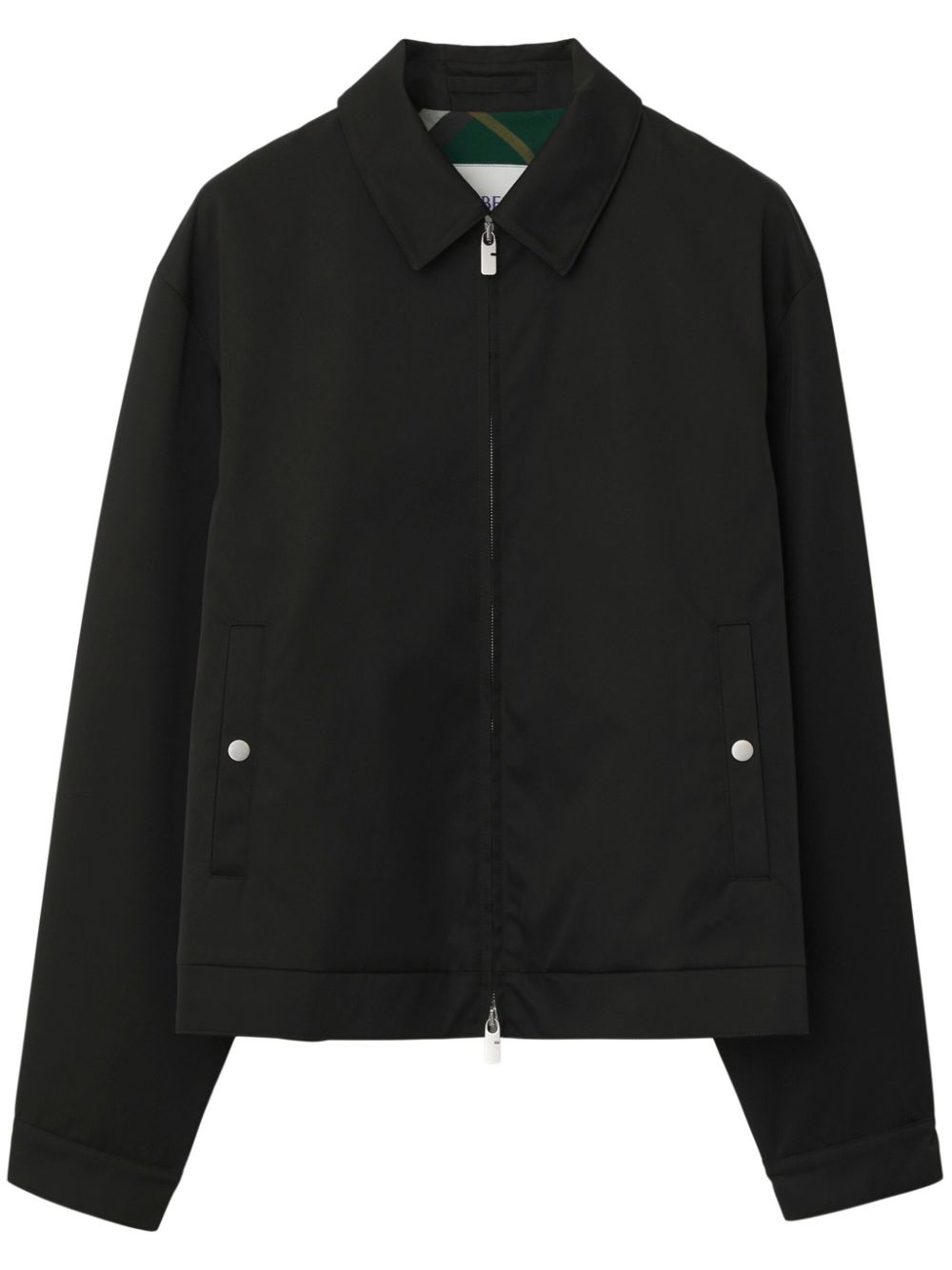 Burberry Klassische Harrington-Jacke - Schwarz von Burberry