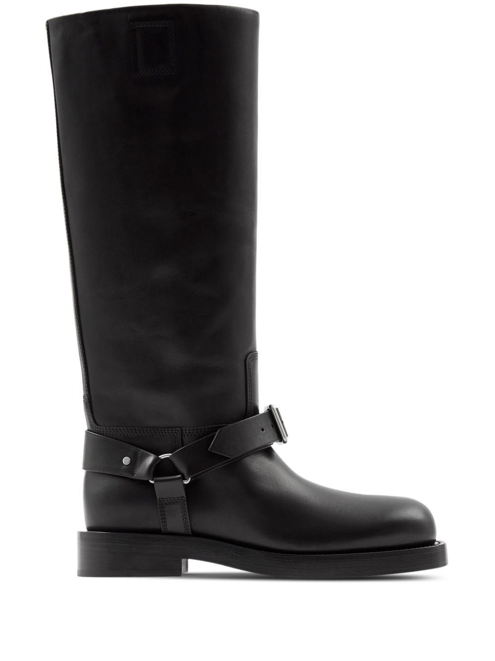 Burberry Kniehohe Saddle Stiefel - Schwarz von Burberry