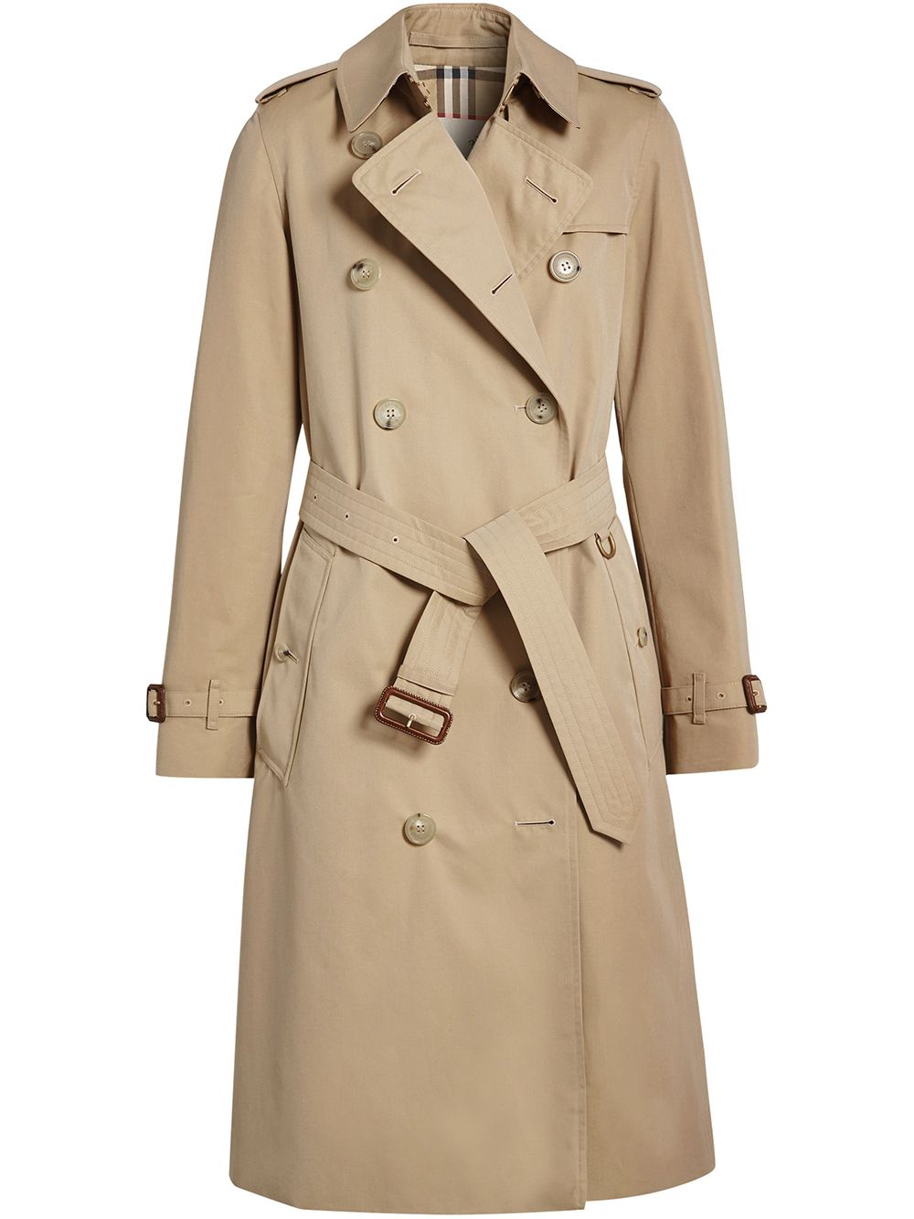 Burberry Langer Kensington Heritage Trenchcoat - Braun von Burberry