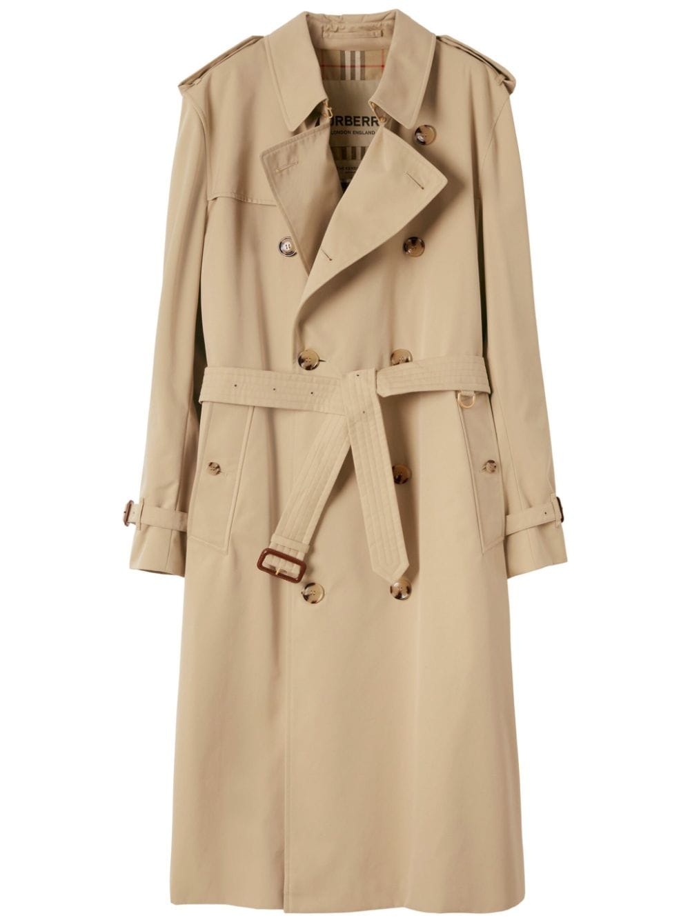 Burberry Langer Kensington Heritage Trenchcoat - Nude von Burberry