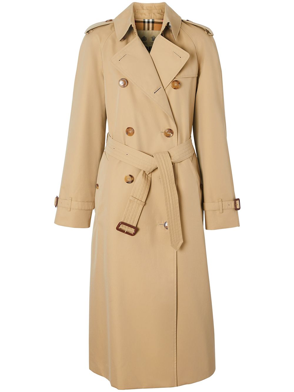 Burberry Langer Waterloo Heritage Trenchcoat - Nude von Burberry