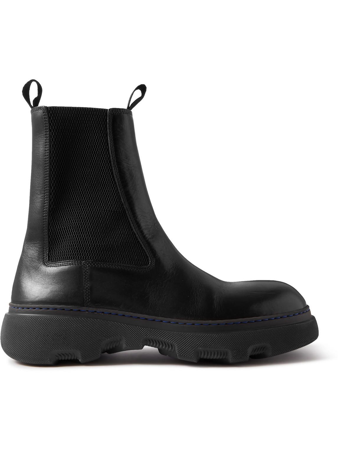 Burberry - Leather Chelsea Boots - Men - Black - EU 45 von Burberry