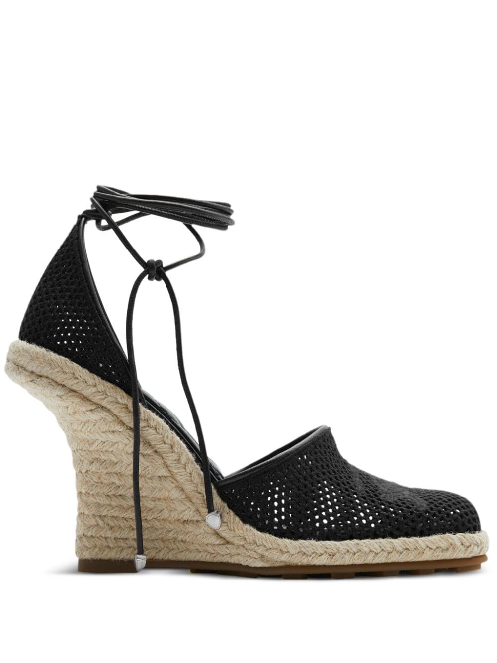 Burberry Espadrilles in Netzoptik - Schwarz von Burberry