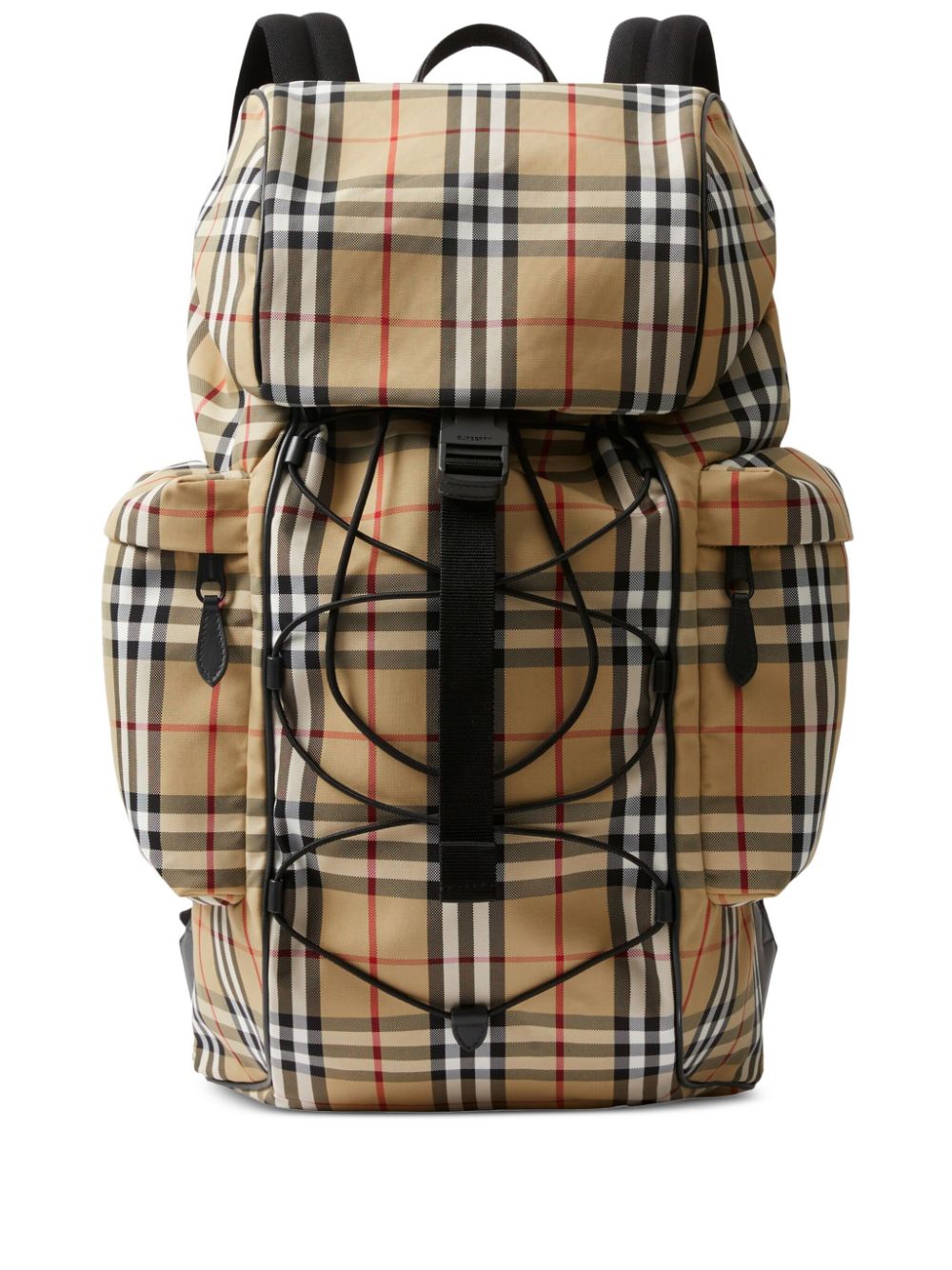 Burberry Murray Rucksack mit Check - Nude von Burberry