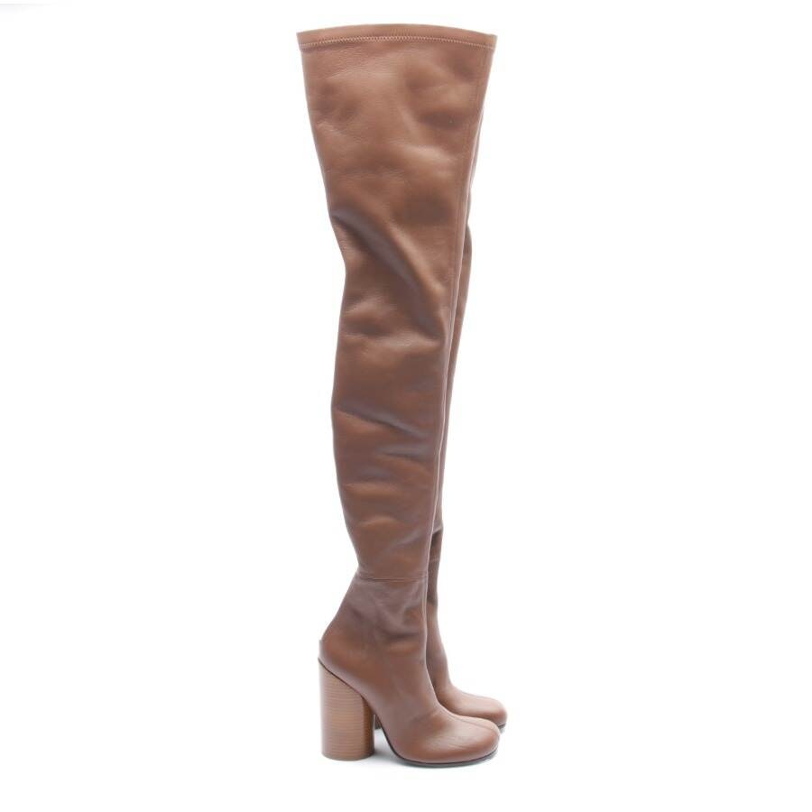 Burberry Overkneestiefel EUR 41 Kupfer von Burberry