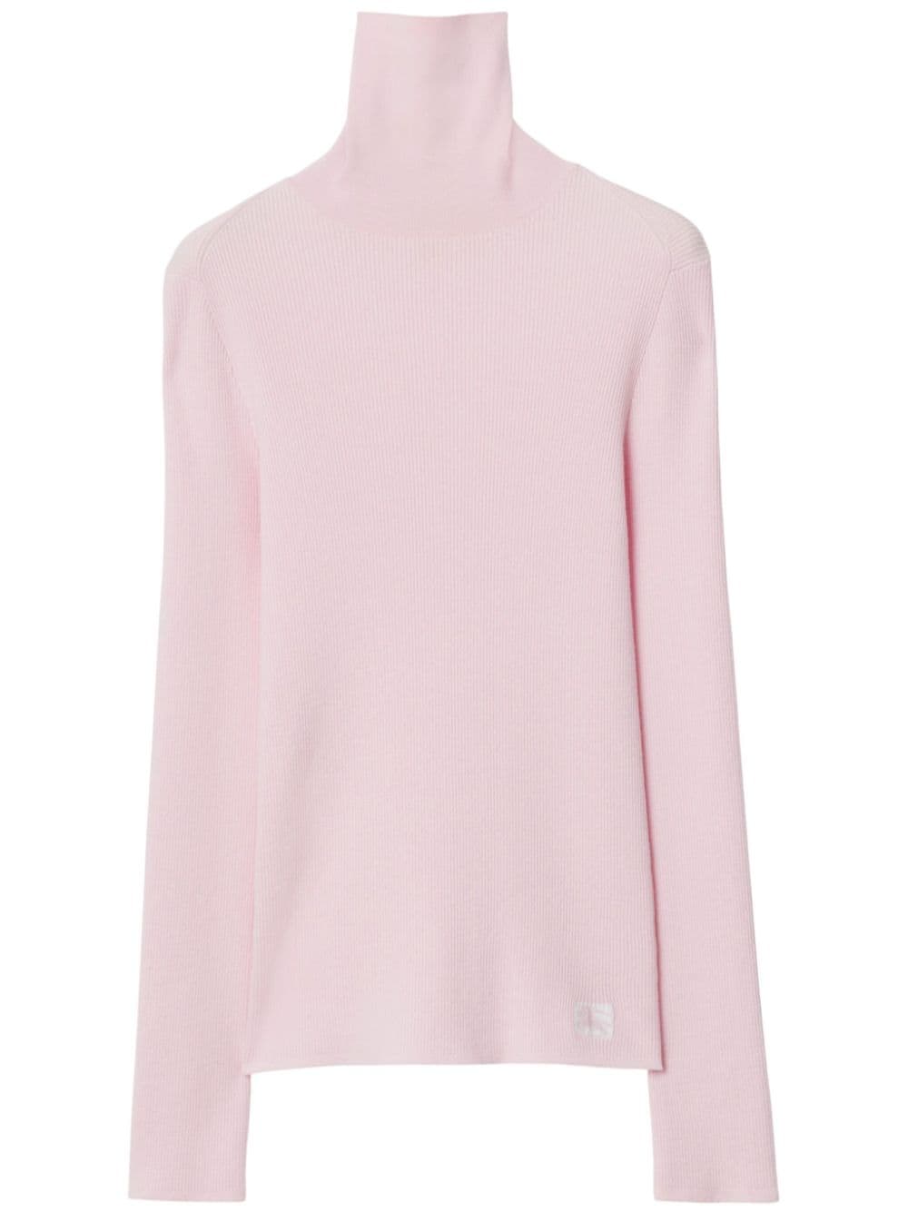 Burberry Pullover mit Ritteremblem - Rosa von Burberry