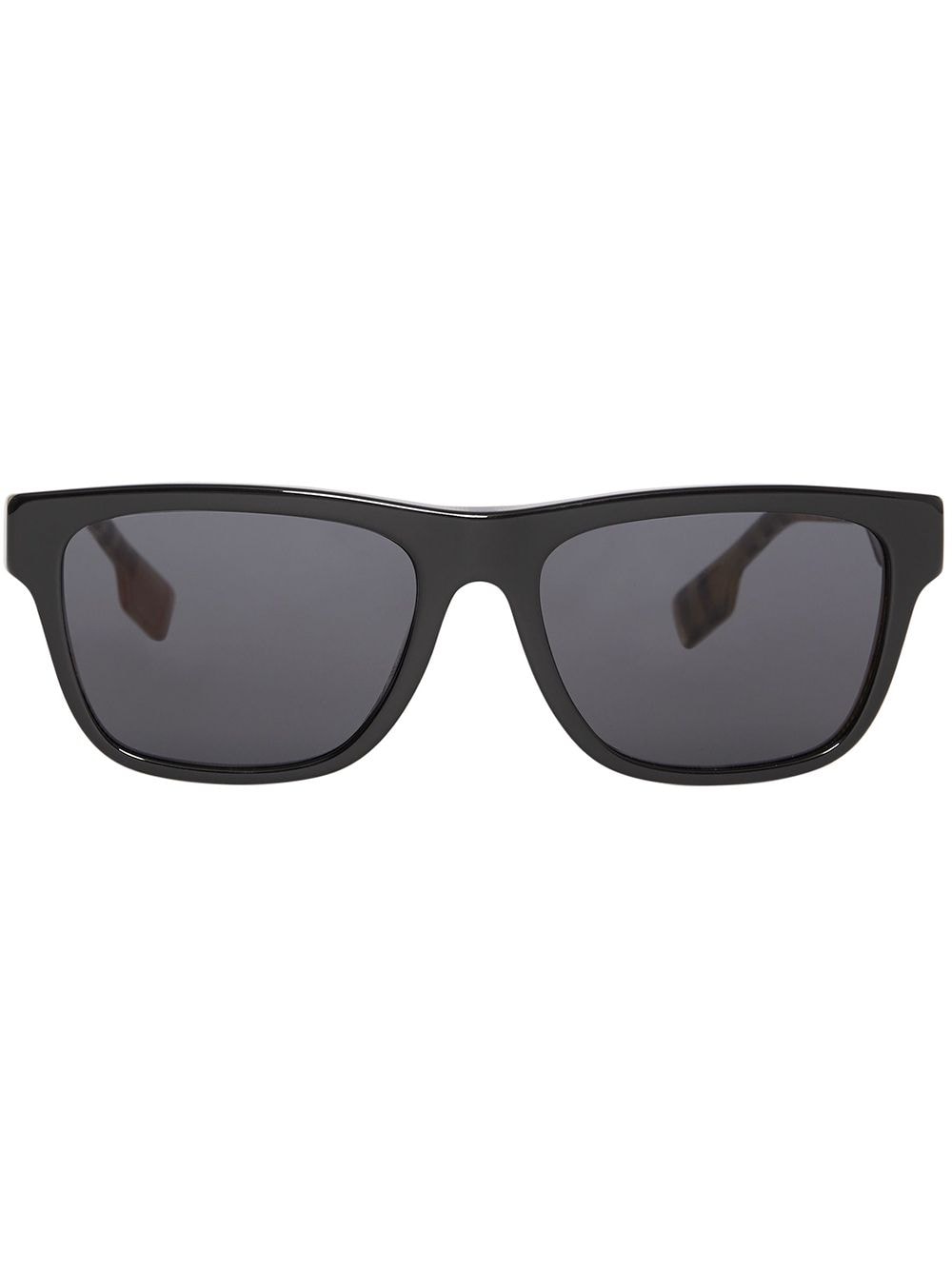 Burberry Sonnenbrille mit Vintage-Check - Schwarz von Burberry