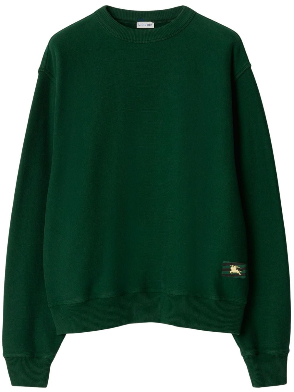 Burberry Sweatshirt mit Ritteremblem - Grün von Burberry