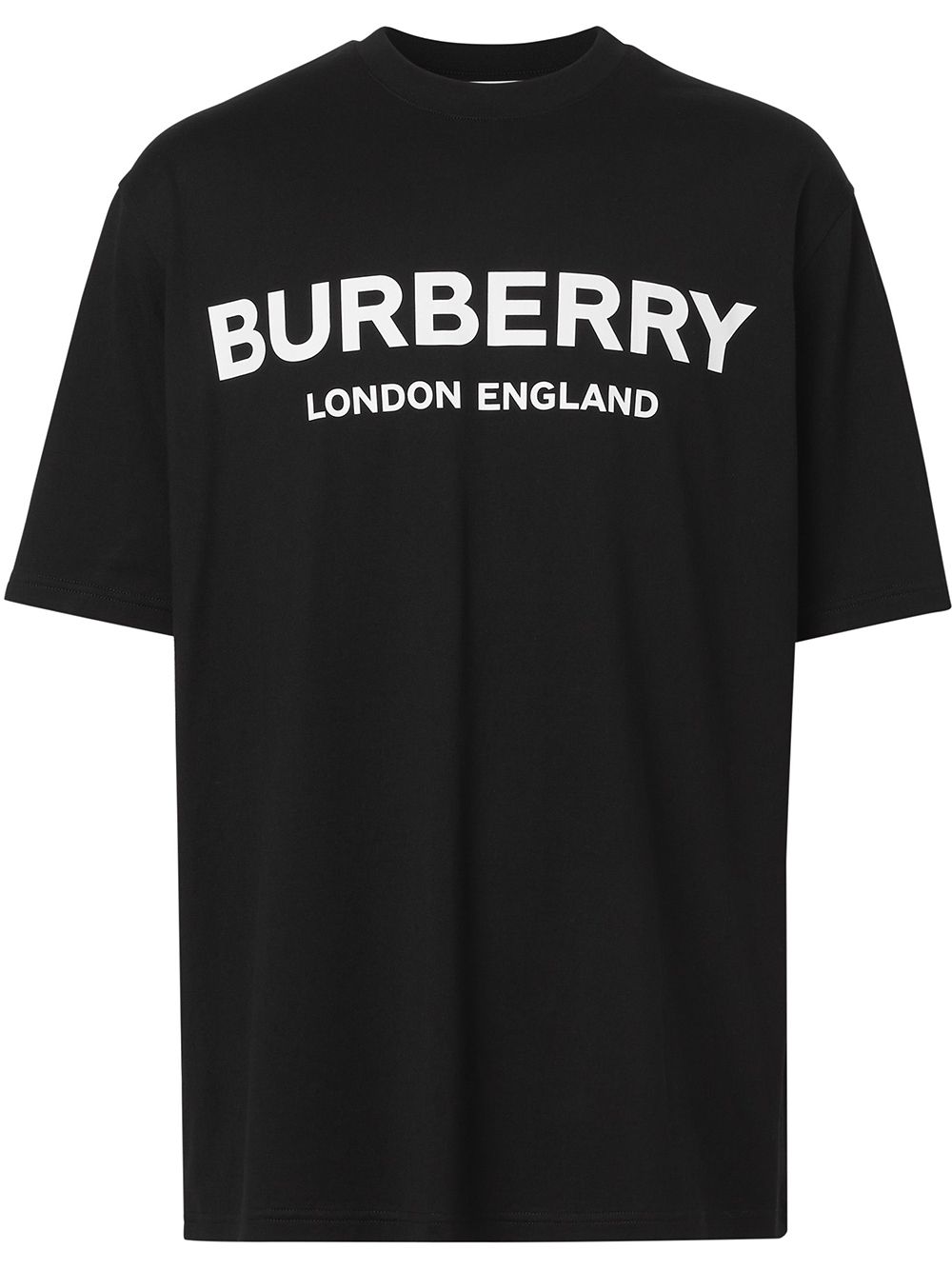 Burberry T-Shirt mit Logo-Print - Schwarz von Burberry