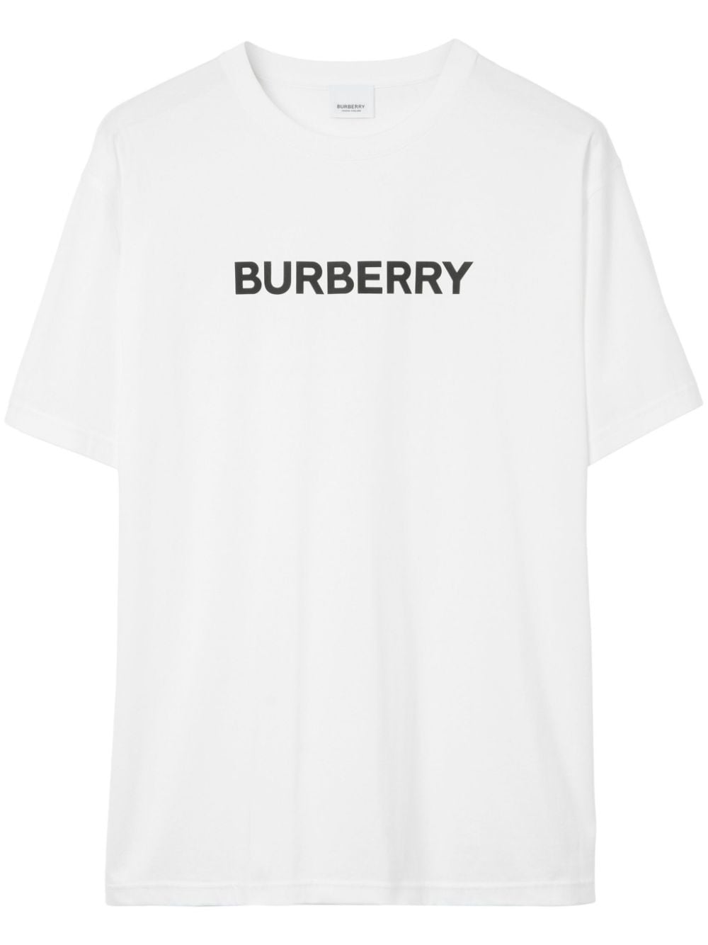 Burberry T-Shirt mit Logo-Print - Weiß von Burberry