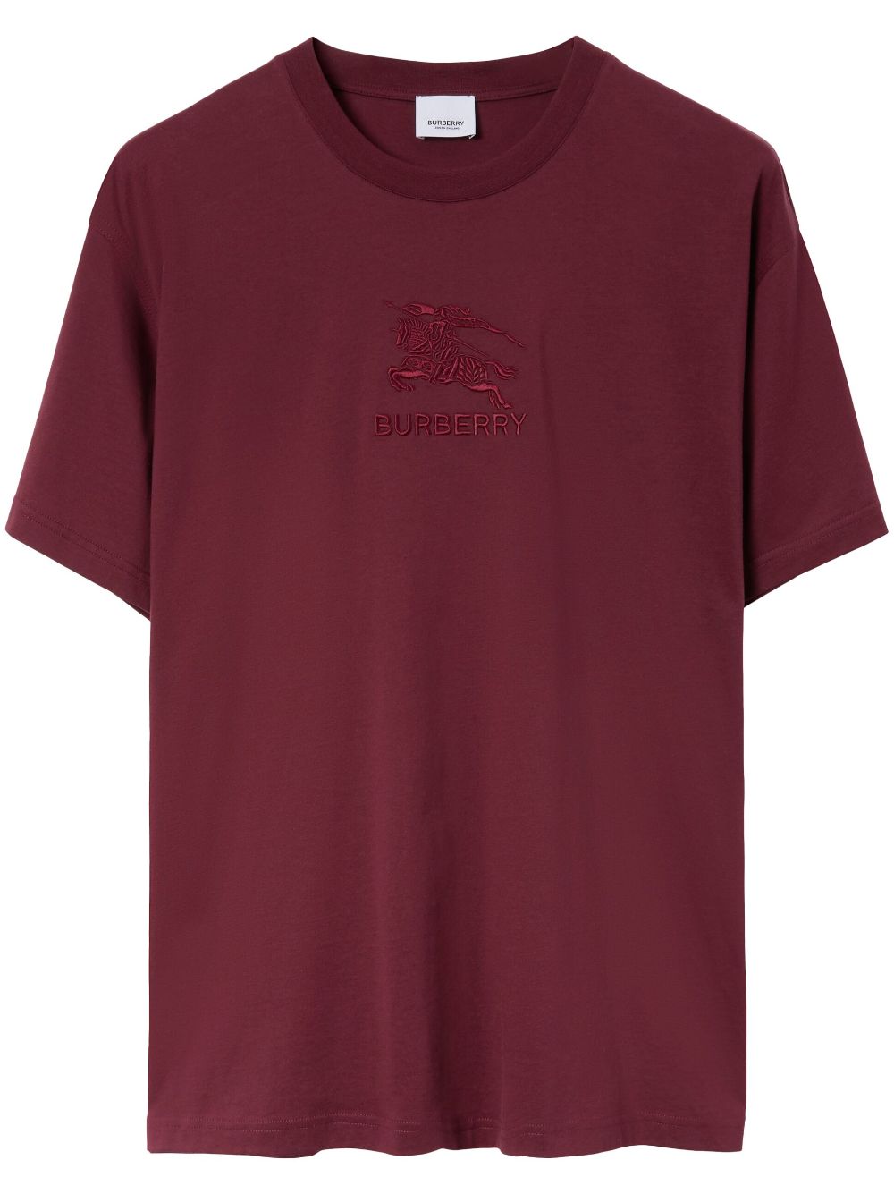 Burberry T-Shirt mit Ritteremblem - Rot von Burberry