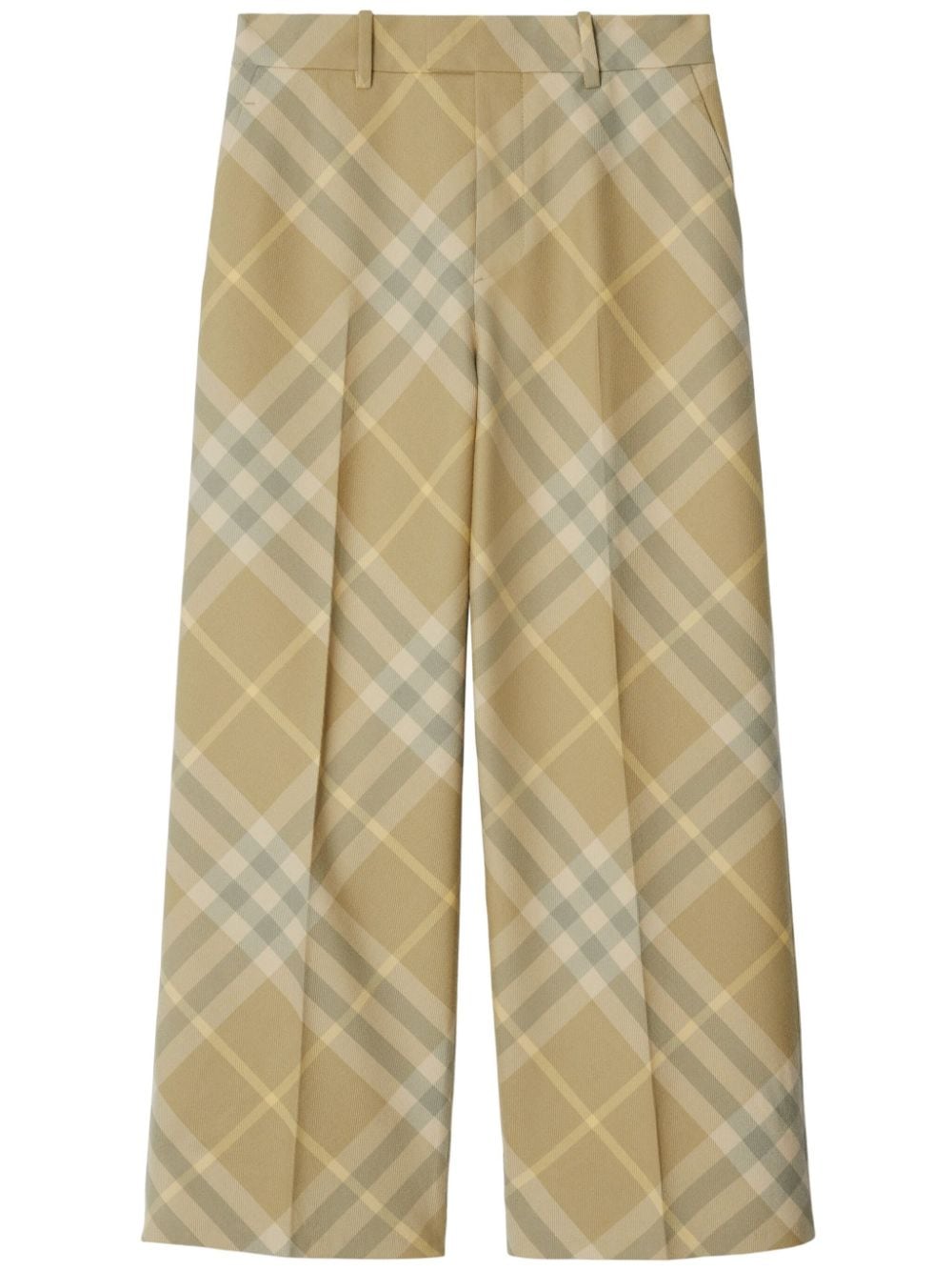 Burberry Tapered-Hose mit Check - Nude von Burberry