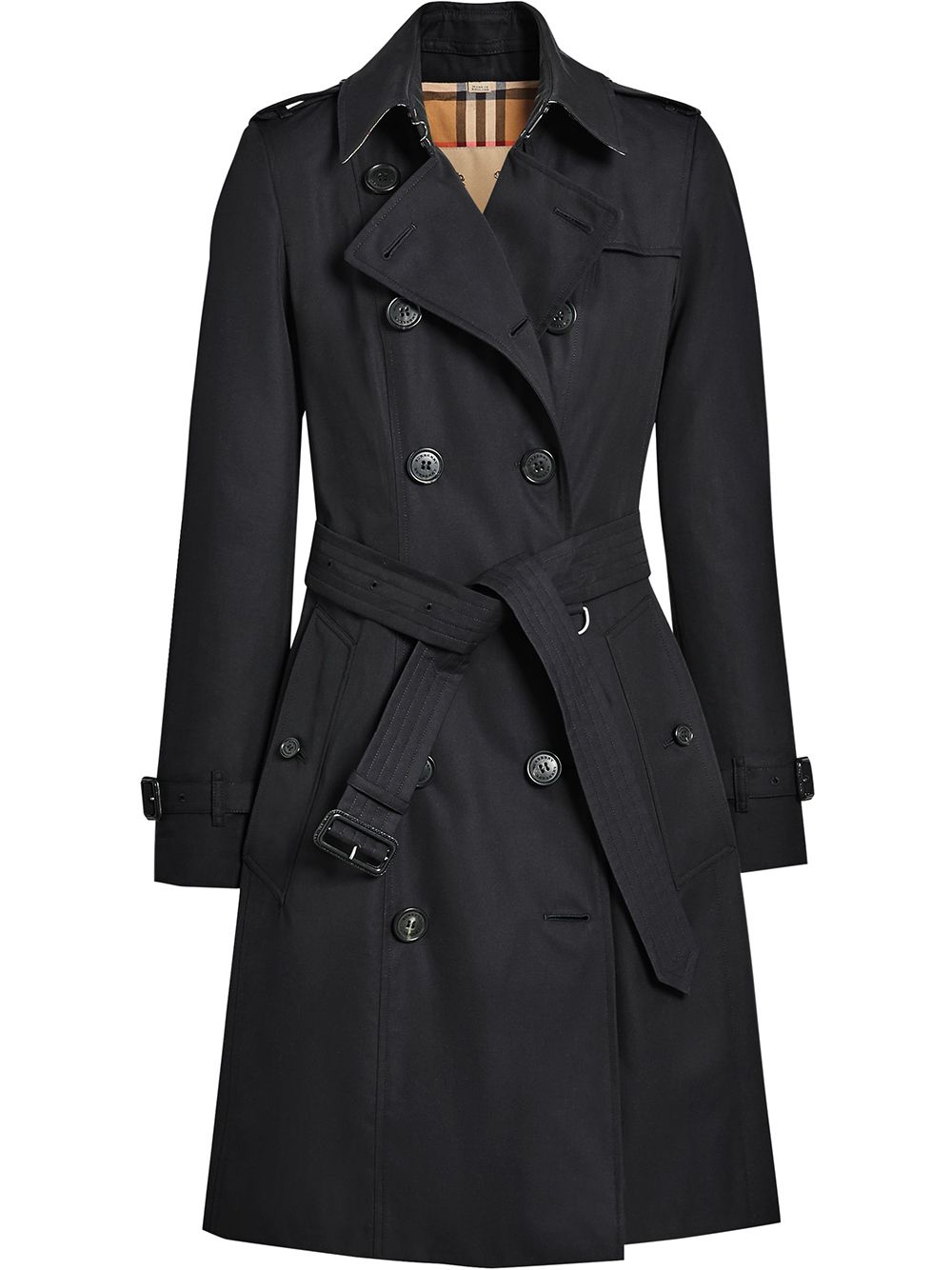 Burberry 'The Chelsea' Heritage-Trenchcoat - Blau von Burberry