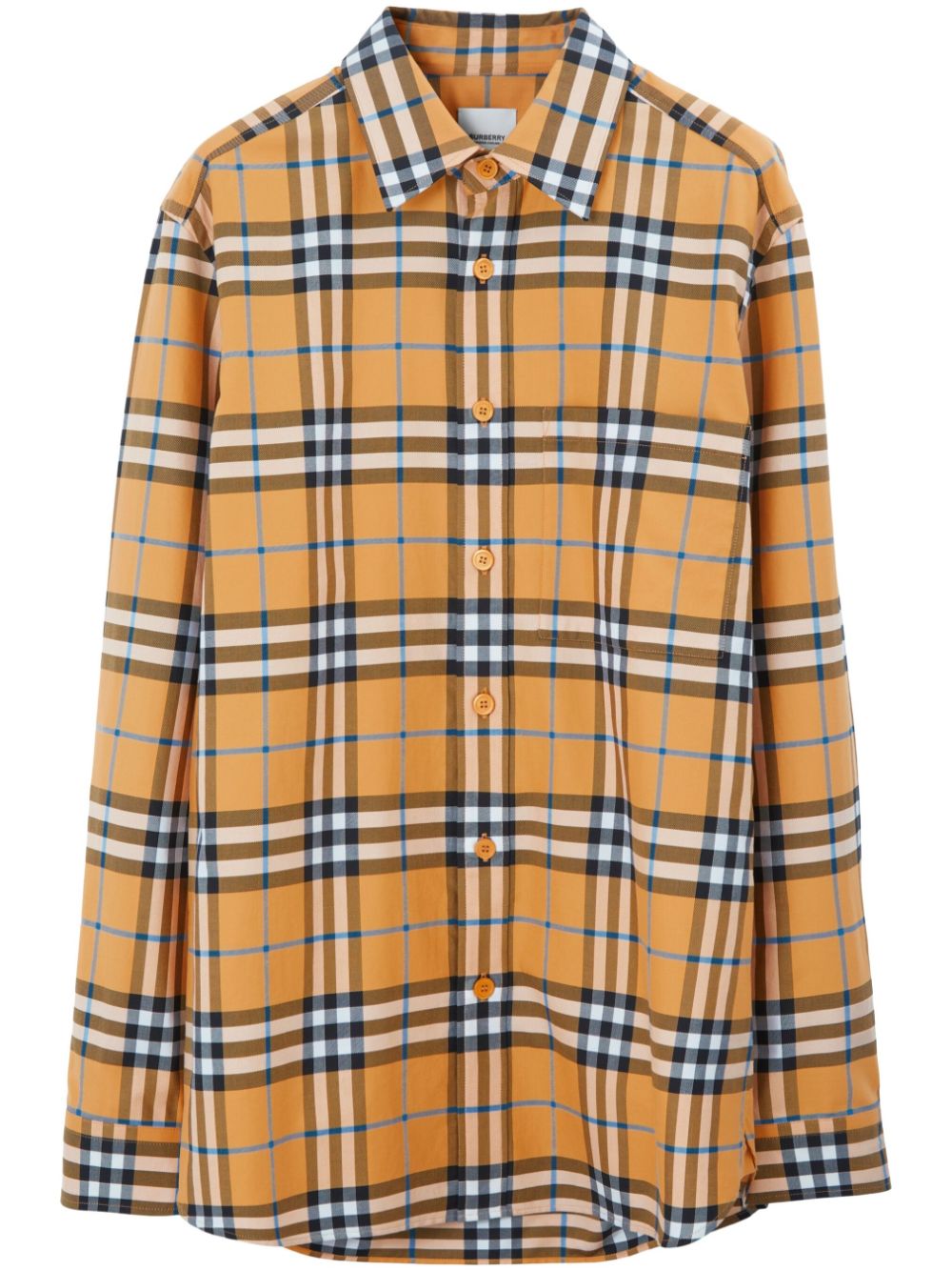 Burberry Hemd mit Vintage-Check - Orange von Burberry