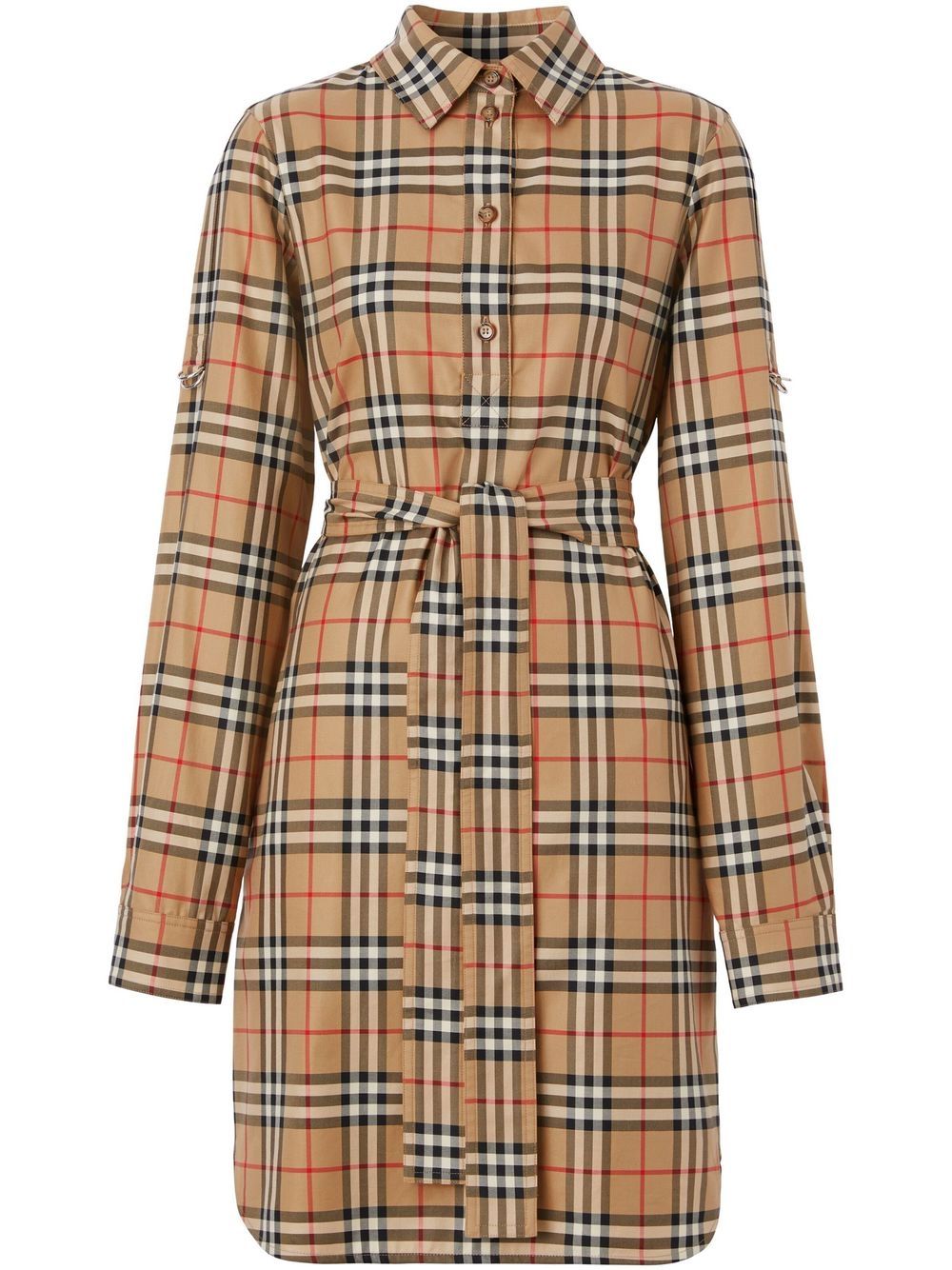 Burberry Hemdkleid mit Vintage-Check - Nude von Burberry