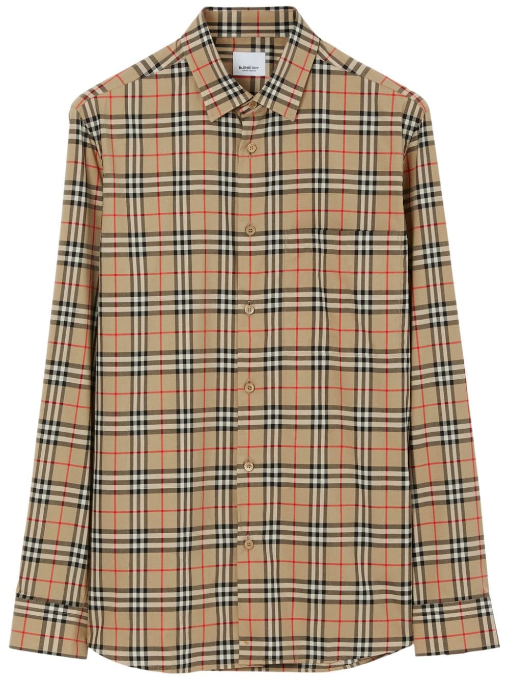 Burberry Hemd mit Vintage-Check - Nude von Burberry