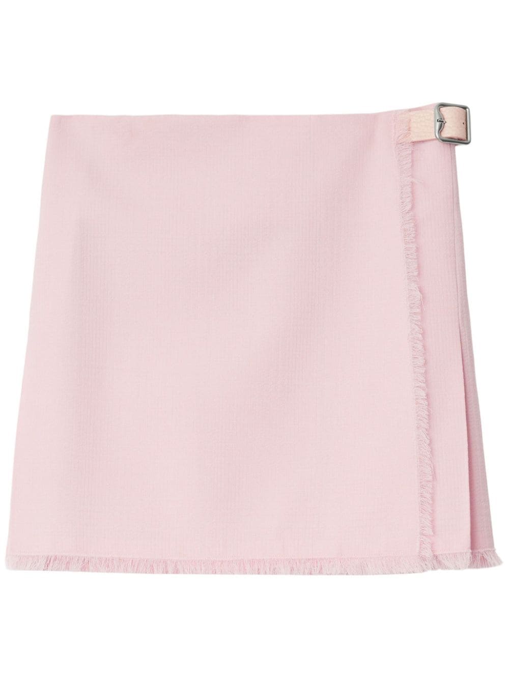 Burberry Wollkilt mit Schnallen - Rosa von Burberry