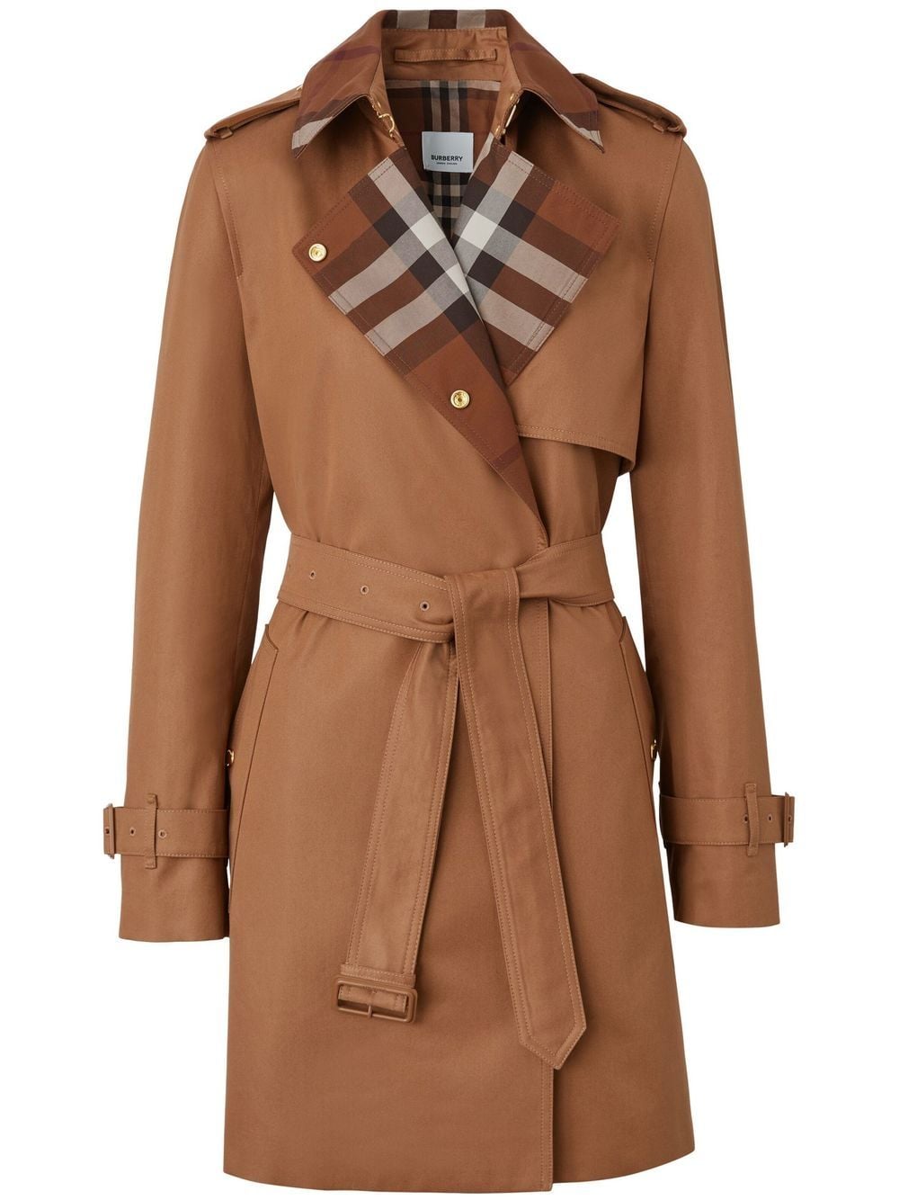 Burberry Trenchcoat mit Karomuster - Braun von Burberry