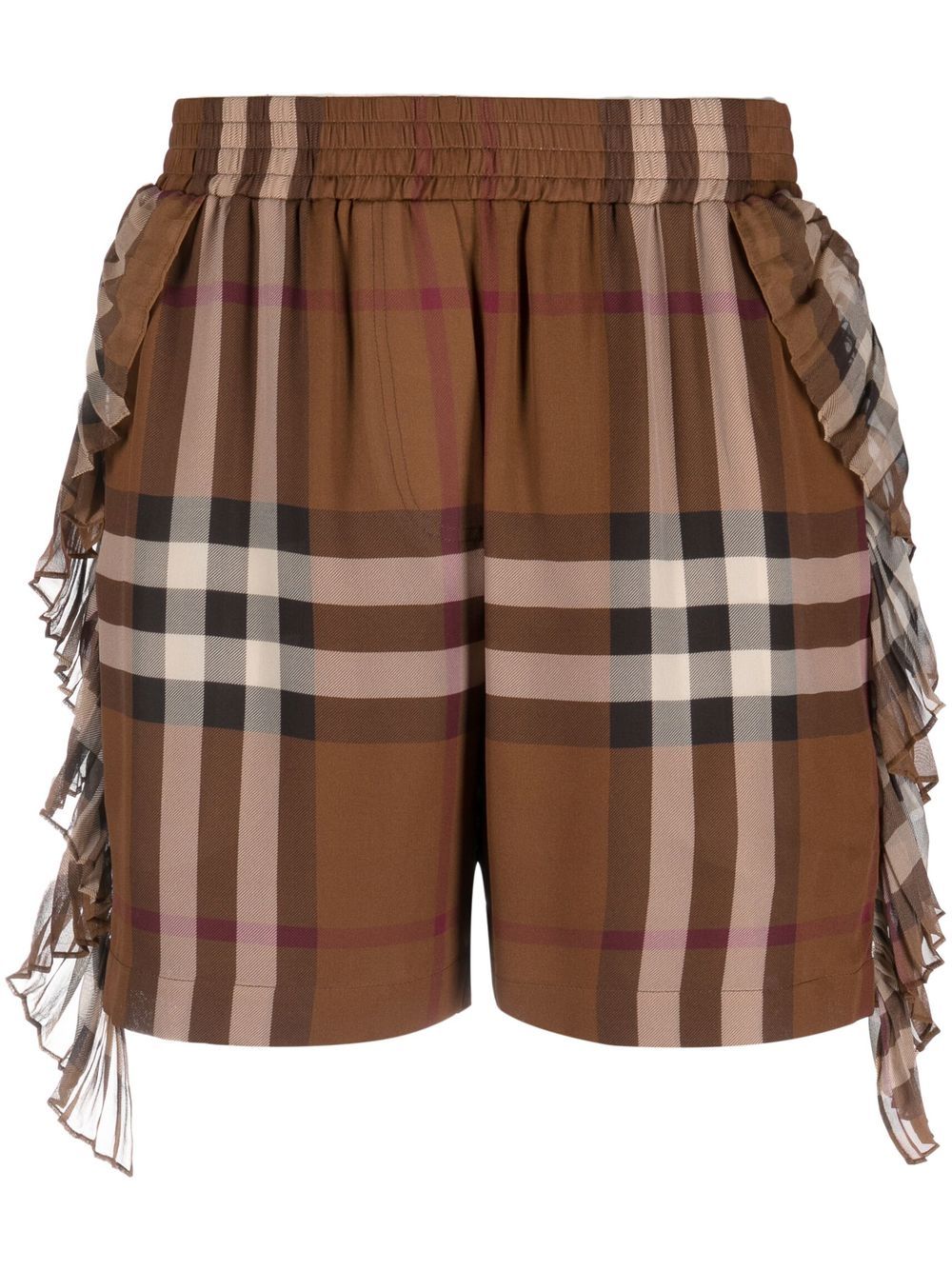 Burberry Karierte Shorts - Braun von Burberry