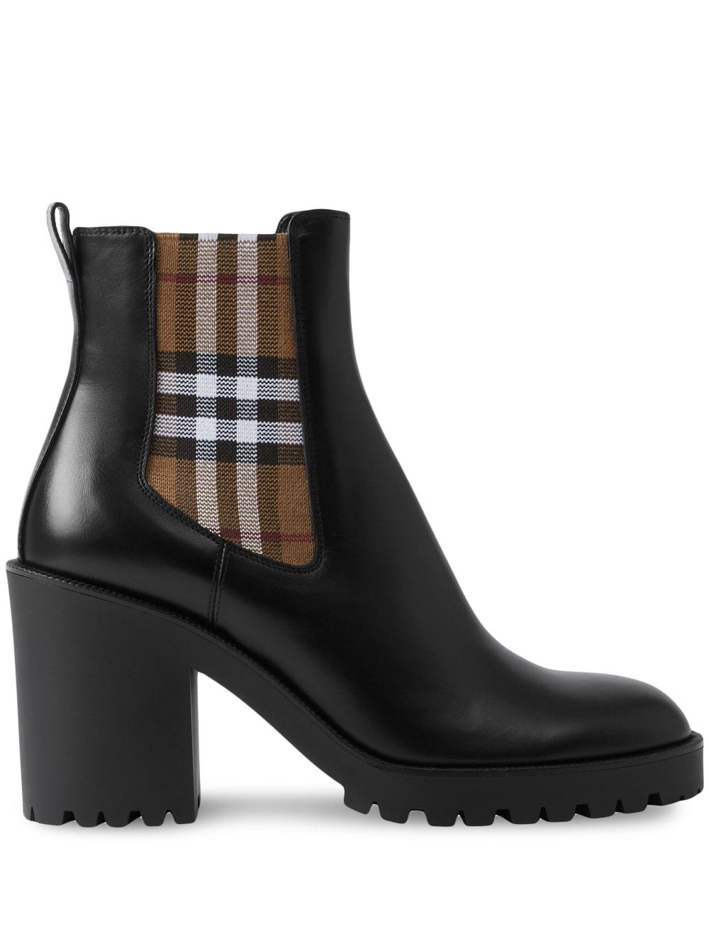 Burberry Stiefeletten mit Einsatz - Schwarz von Burberry