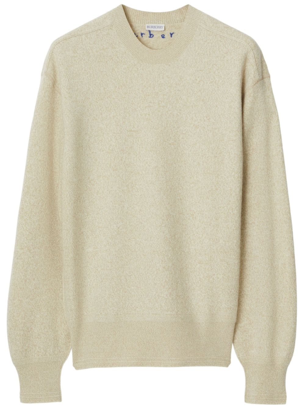 Burberry Pullover mit rundem Ausschnitt - Nude von Burberry