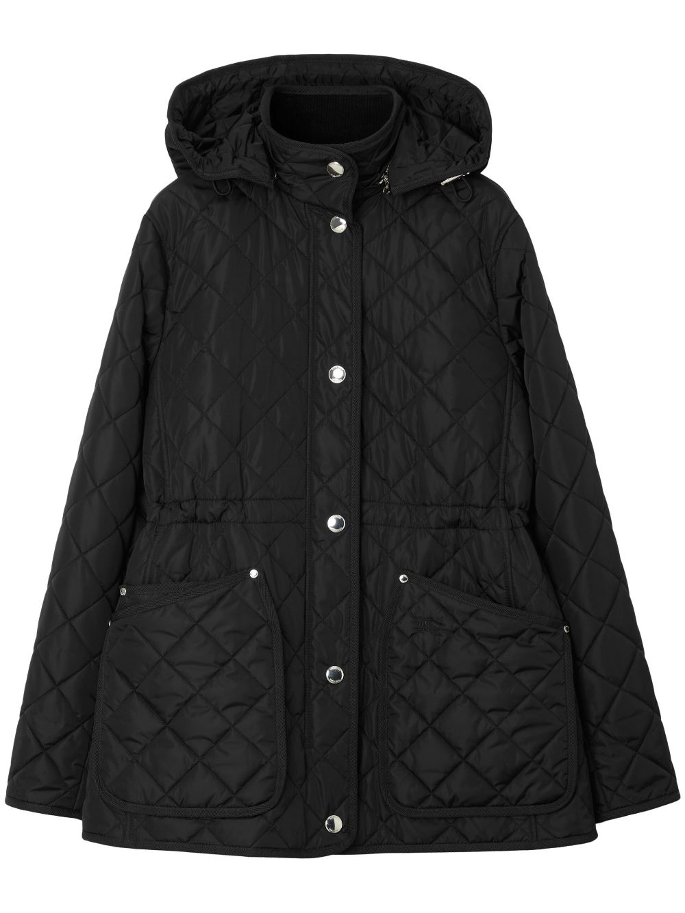 Burberry Jacke mit Rautensteppung - Schwarz von Burberry